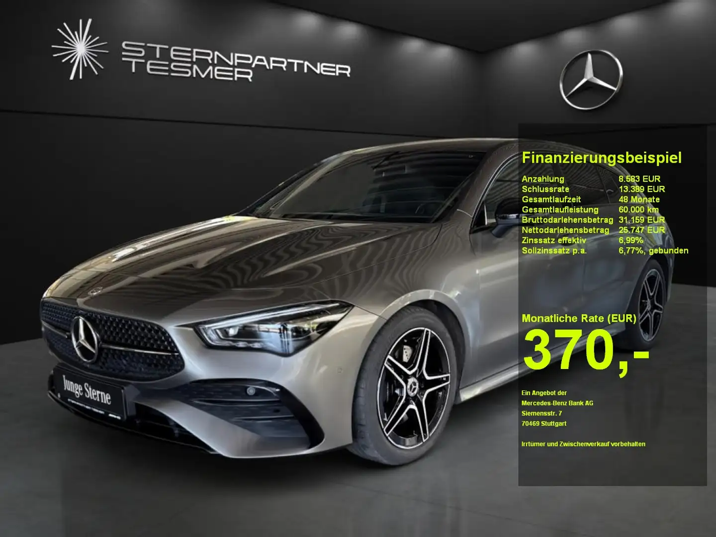 Mercedes-Benz CLA 200 SB AMG -360°-BURMESTER-STANDHEIZUNG-AHK Gris - 1