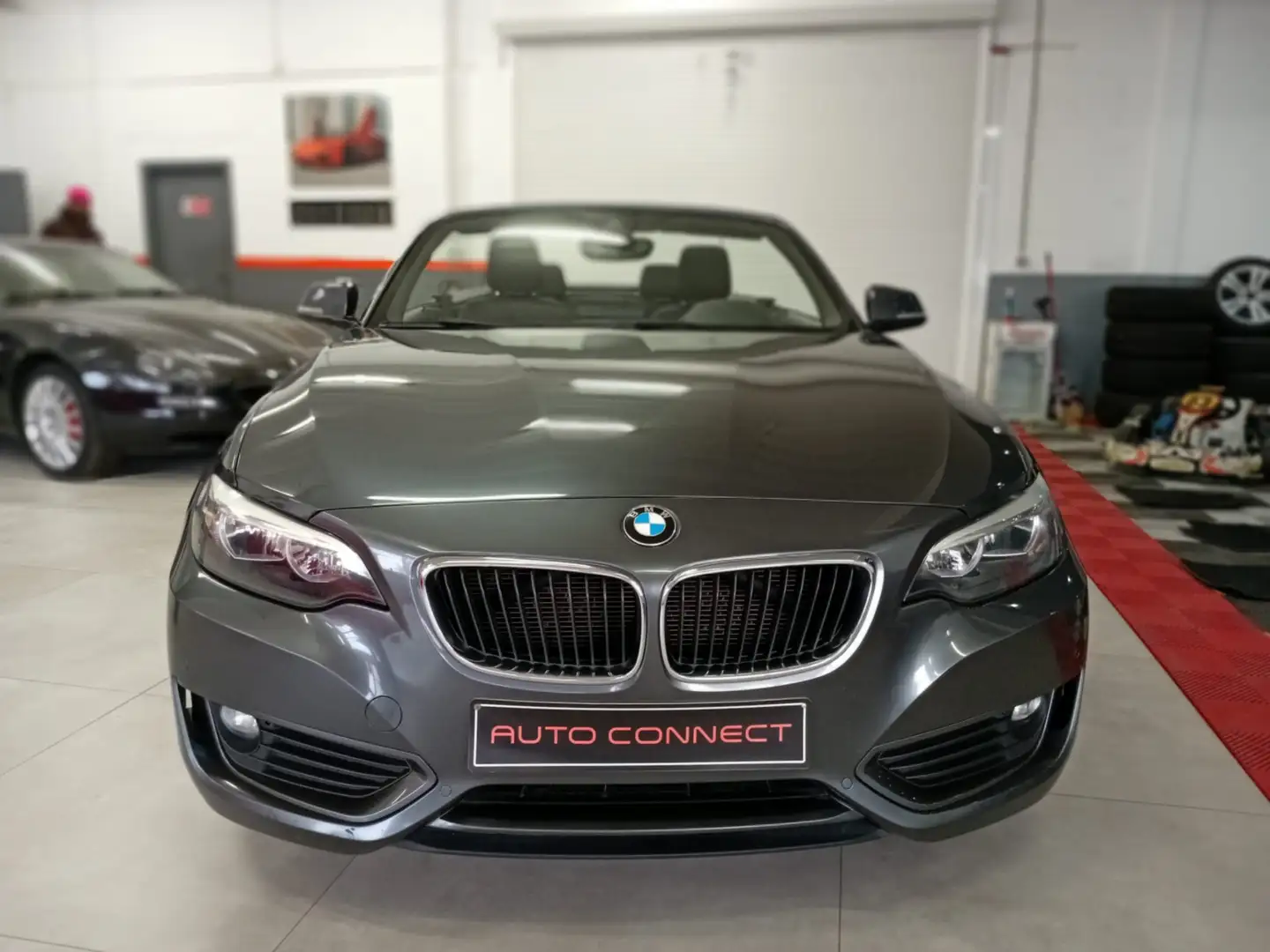 BMW 218 *NAVI*RADAR*JANTES*CAMERA*BT AUTO*NEUVE* Gris - 2