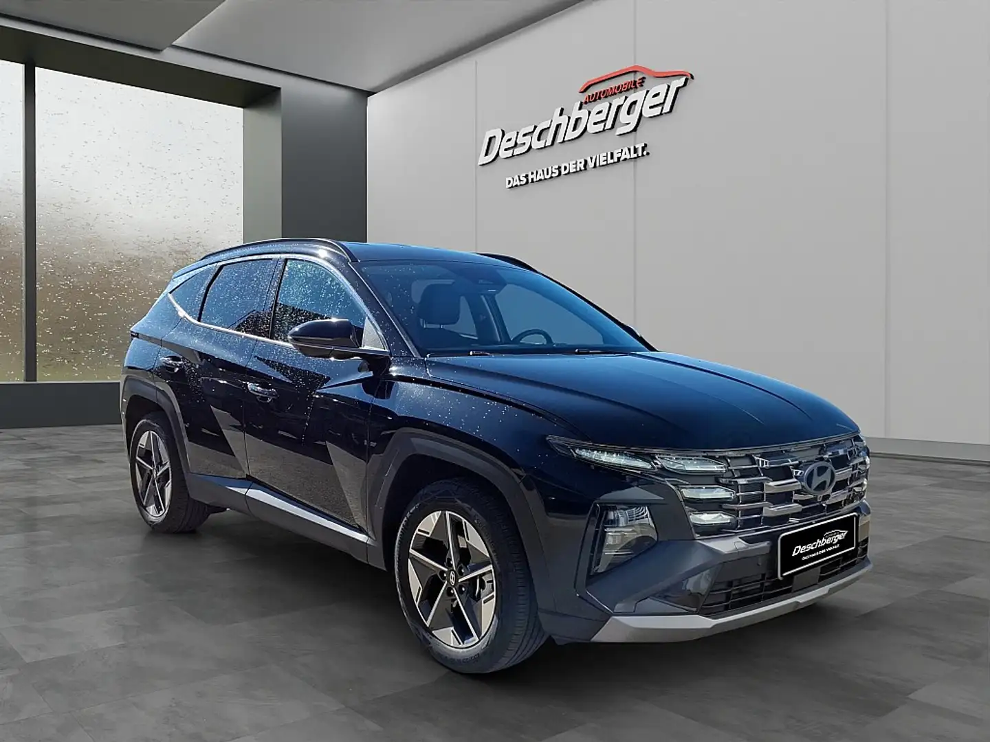 Hyundai TUCSON Tucson 1,6 T-GDI 48V 4WD Go! Plus DCT Schwarz - 2