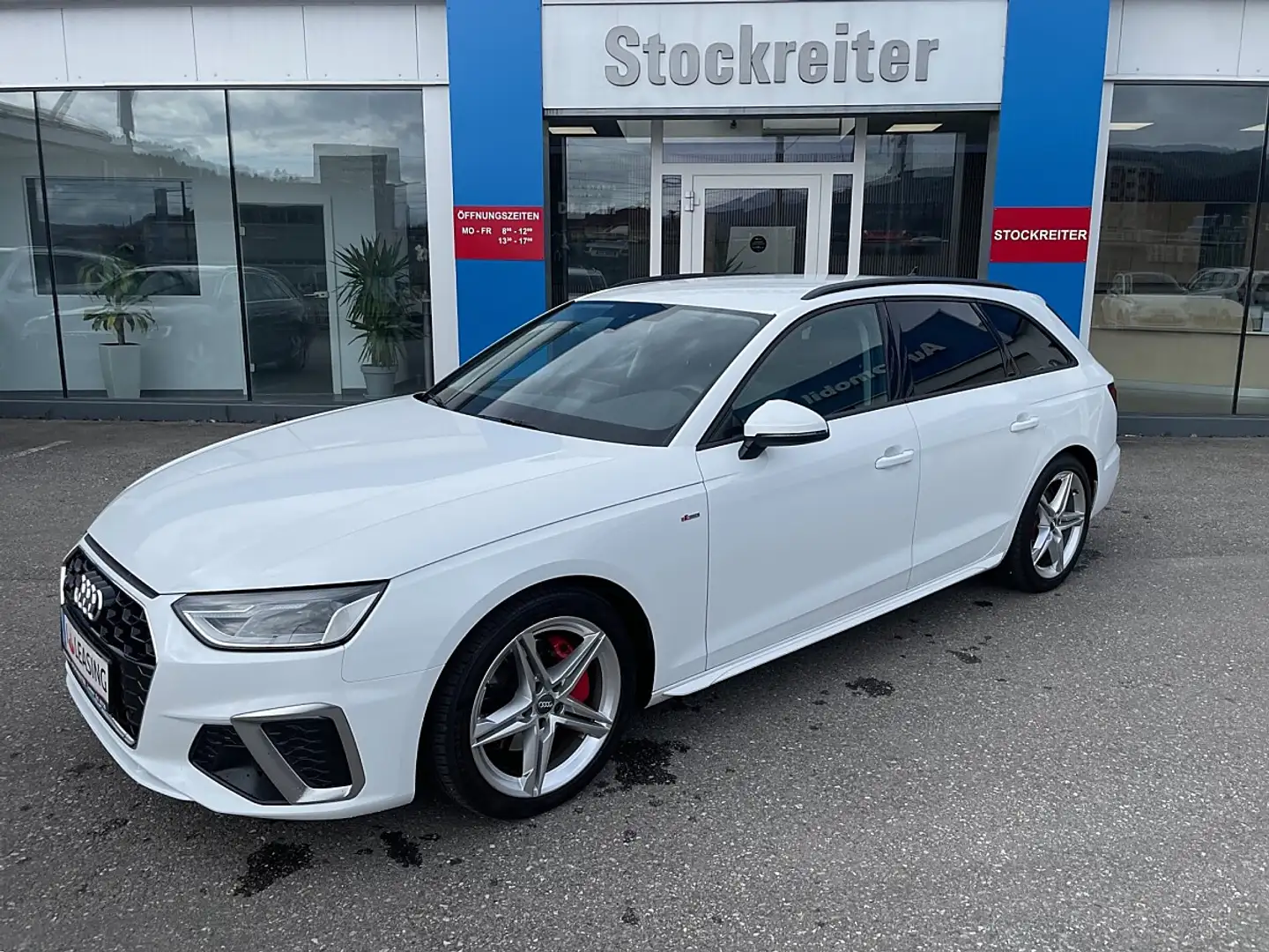 Audi A4 Avant 40 TDI quattro S-line S-tronic Weiß - 1