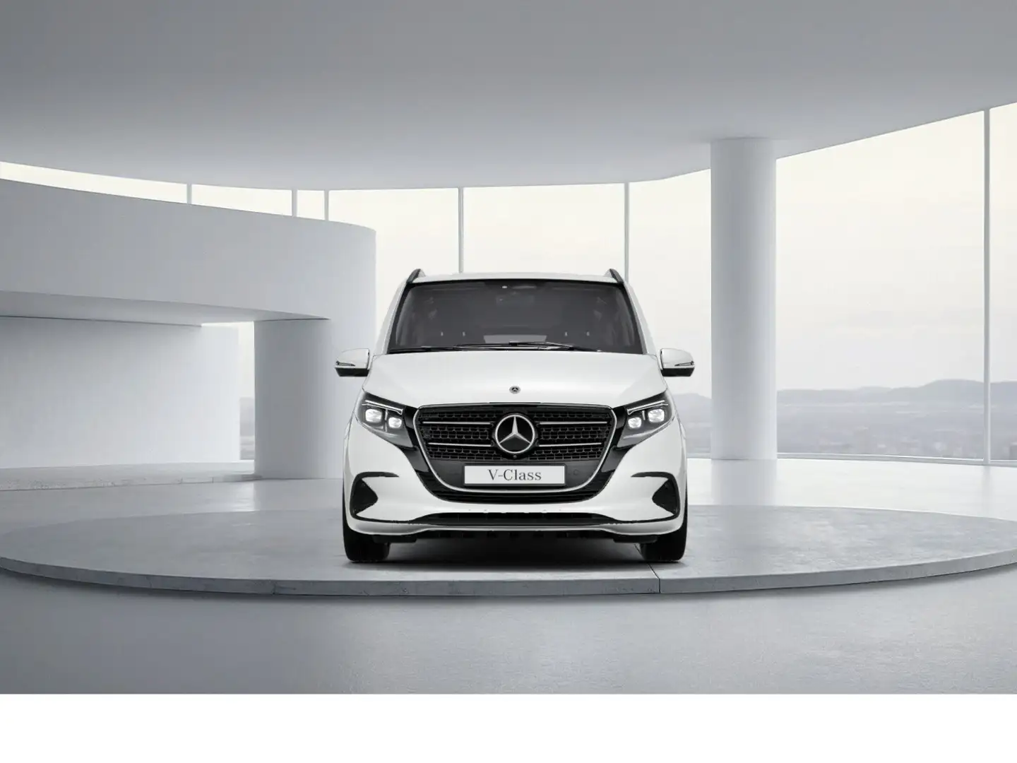 Mercedes-Benz V 250 d 4MATIC STYLE Kompakt DISTRO+Kam+TotW+AHK Weiß - 2