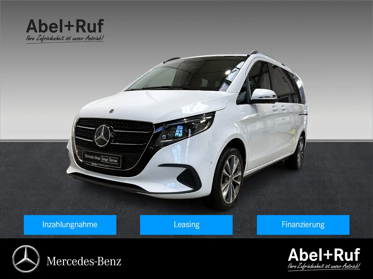 Mercedes-Benz V 250 d 4MATIC STYLE Kompakt DISTRO+Kam+TotW+AHK Weiß - 1