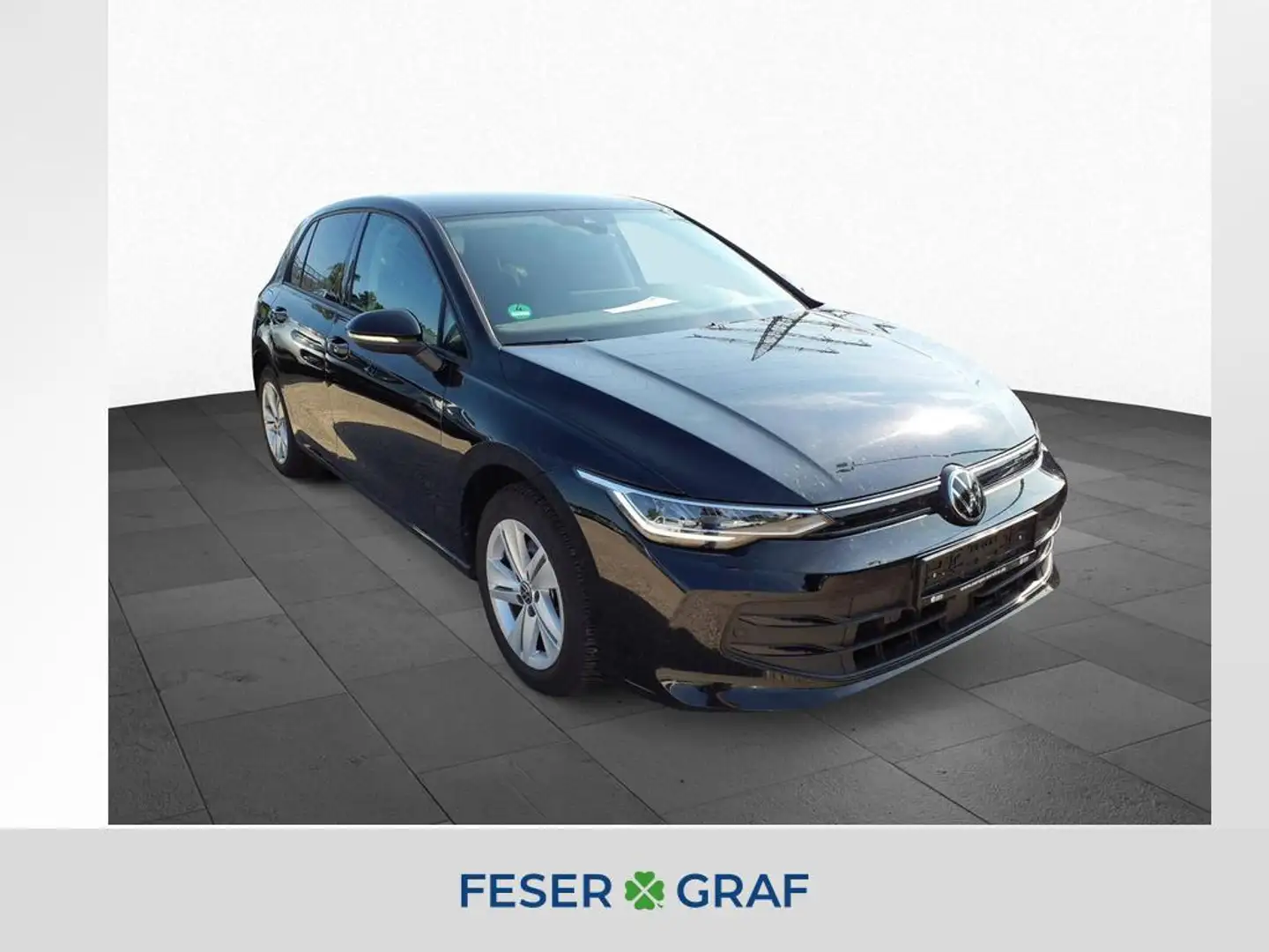 Volkswagen Golf VIII 1.5 eTSI DSG AHK KAMERA NAVI ACC Schwarz - 1