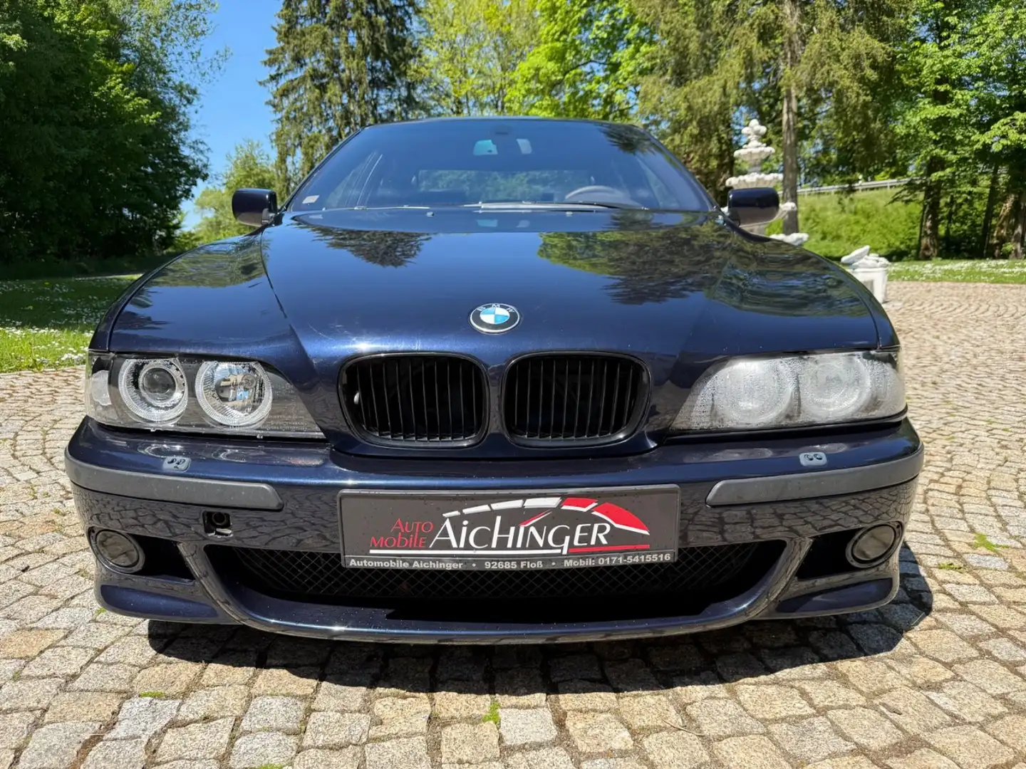 BMW 540 i e39 Limousine M-Paket Automatik 18 Zoll Синій - 2