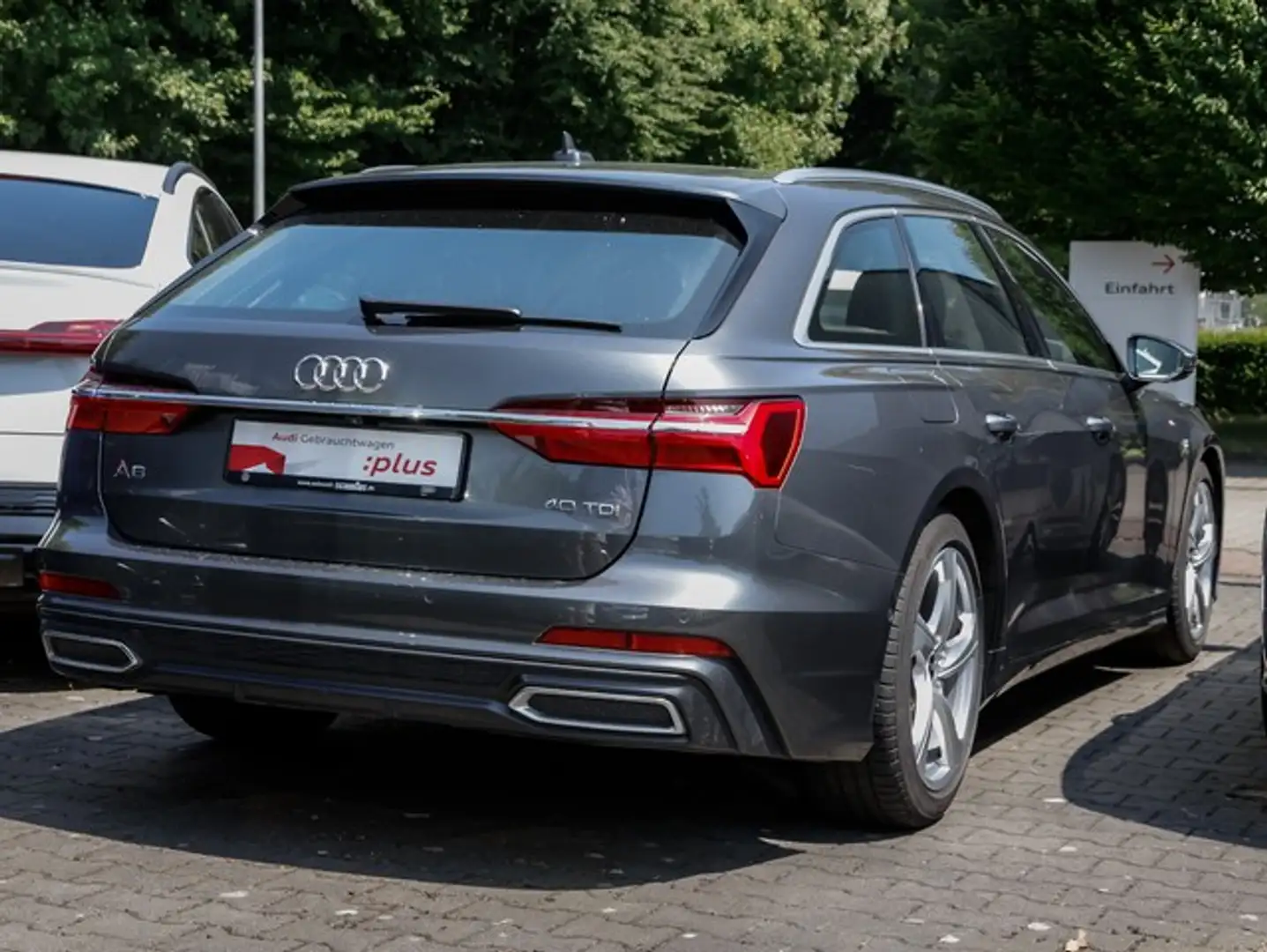 Audi A6 Avant 40 TDI S line ACC AHK Navi+ B&O Kamera Gris - 2