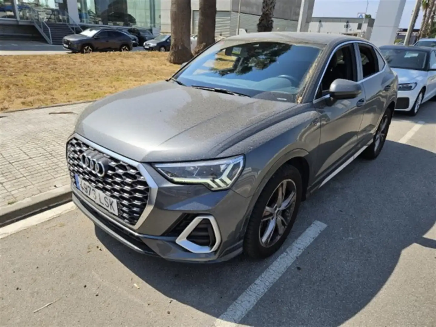 Audi Q3 Sportback 40 TDI S line quattro S tronic 147kW Gris - 1