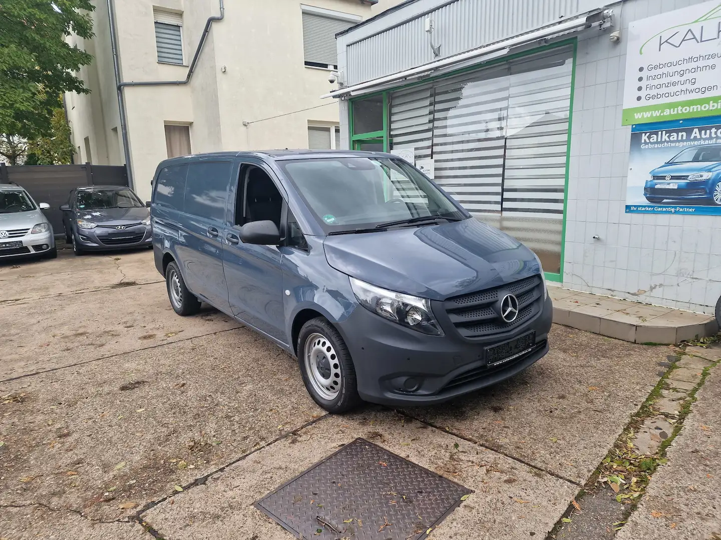 Mercedes-Benz Vito 109110111114 CDI FWD lang+Klima- Kam Grau - 1