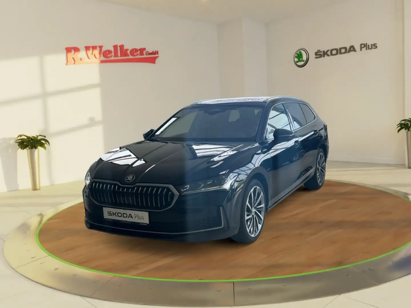 Skoda Superb Combi 2.0 TDI 110kW L&K ''AHK''Pano-Schiebedach''N Schwarz - 1