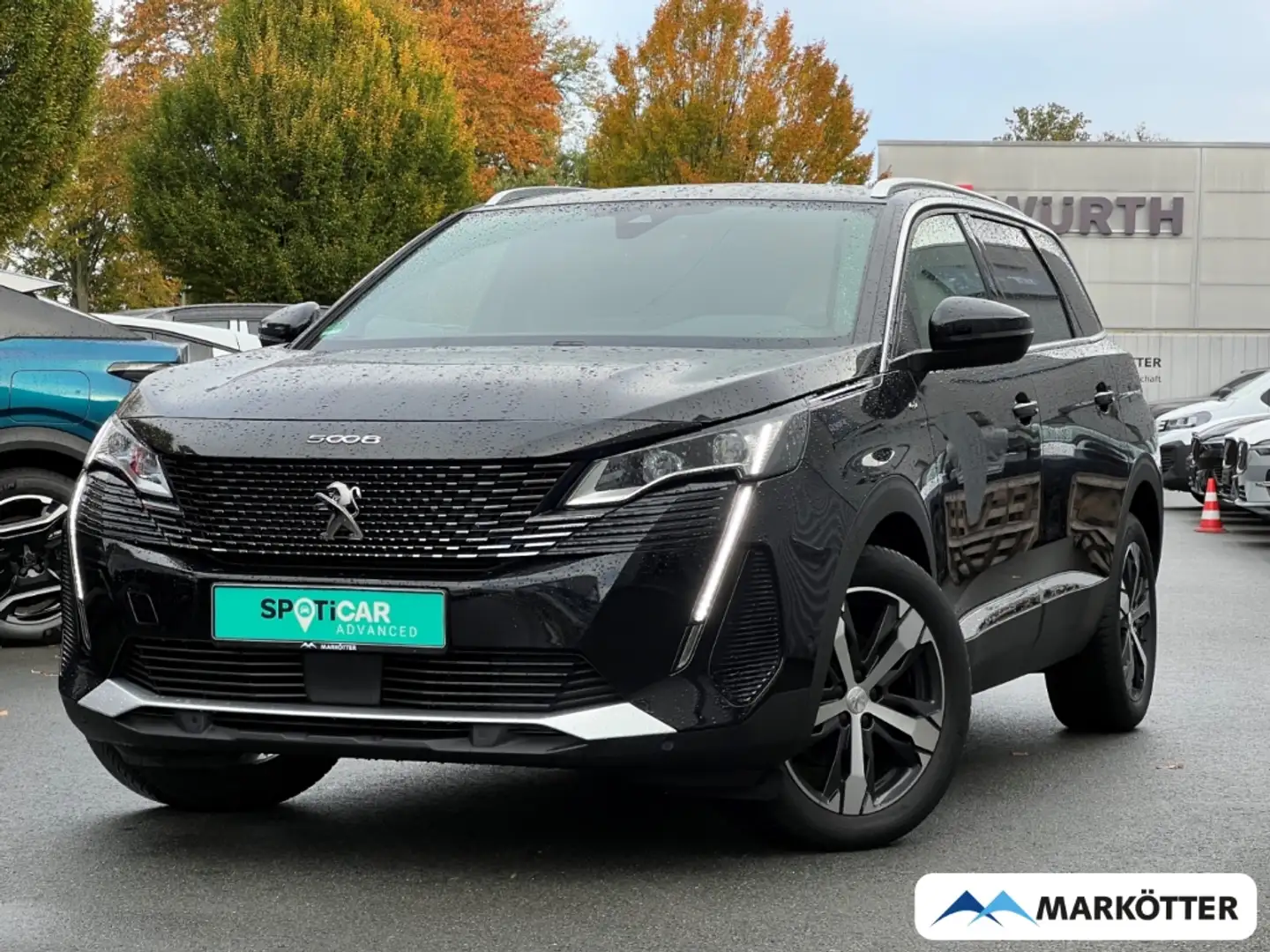 Peugeot 5008 GT 1.5 PureTech 130 7-Sitzer BLIS/AHK/ACC/SHZ Чёрный - 1