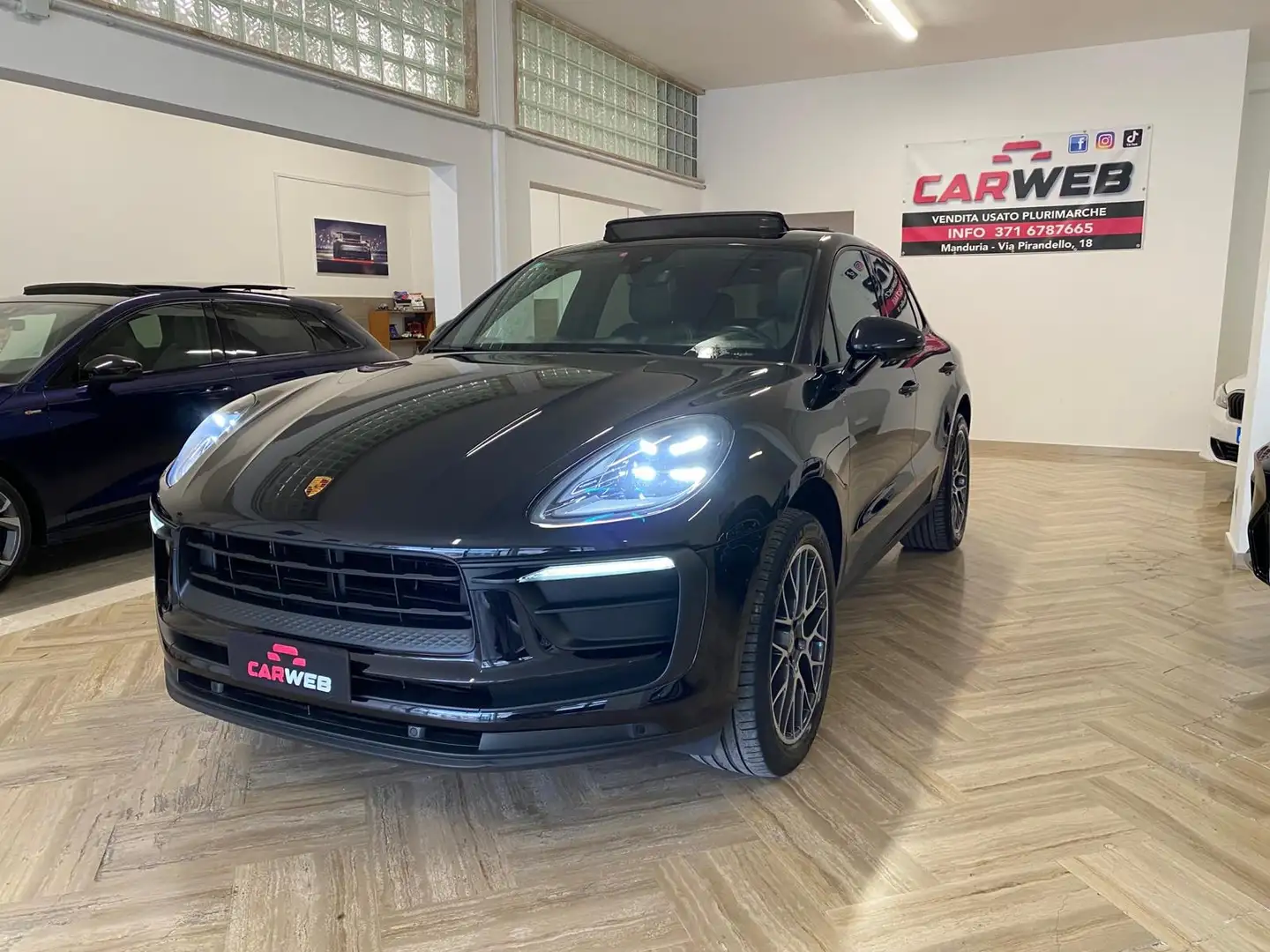 Porsche Macan PORSCHE MACAN 2.0 NY 2023 TETTO APRIBILE Noir - 1