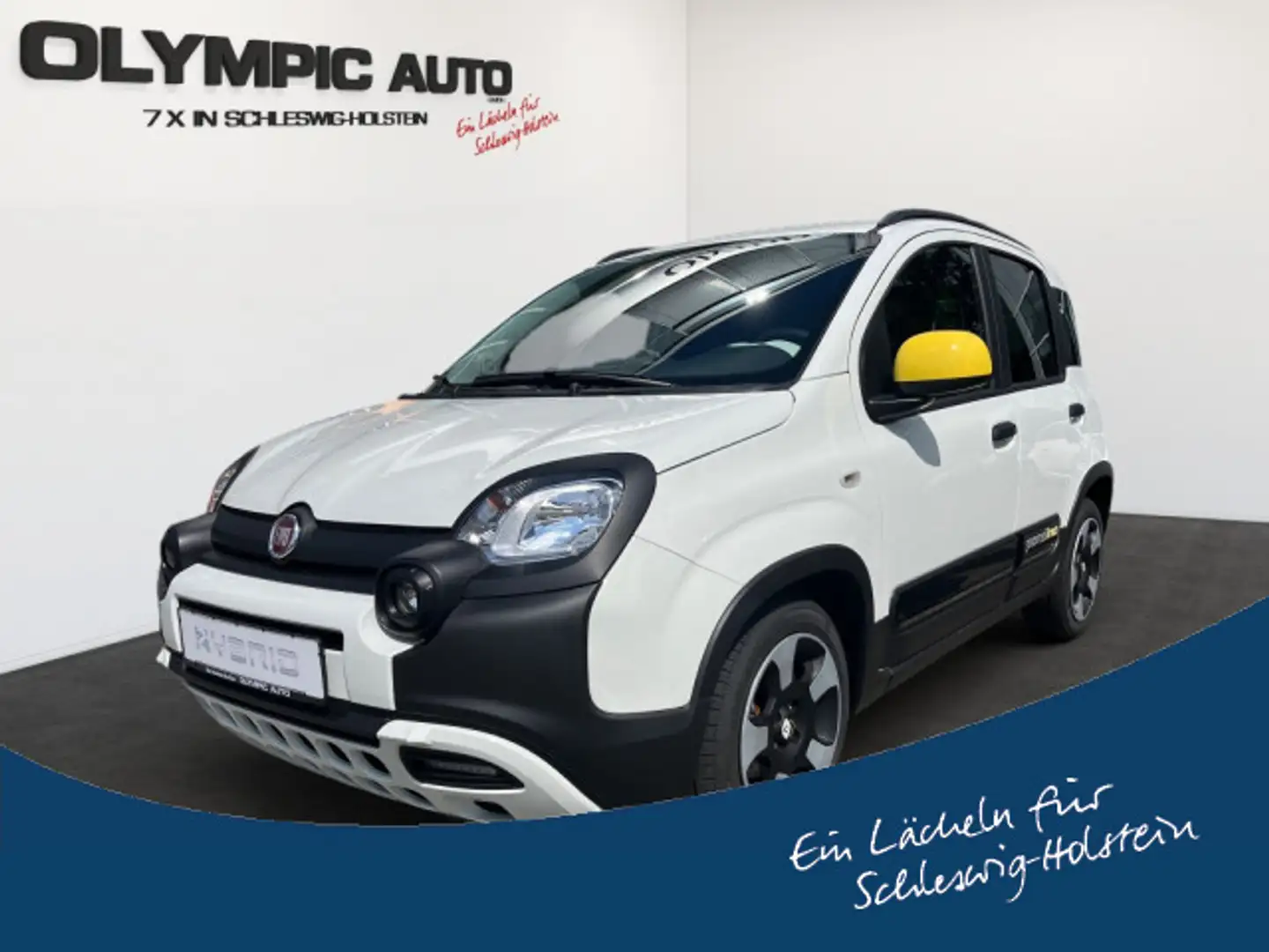 Fiat Panda Cross Hybrid 1.0 GSE PARKSENSOREN KLIMA BT Weiß - 1
