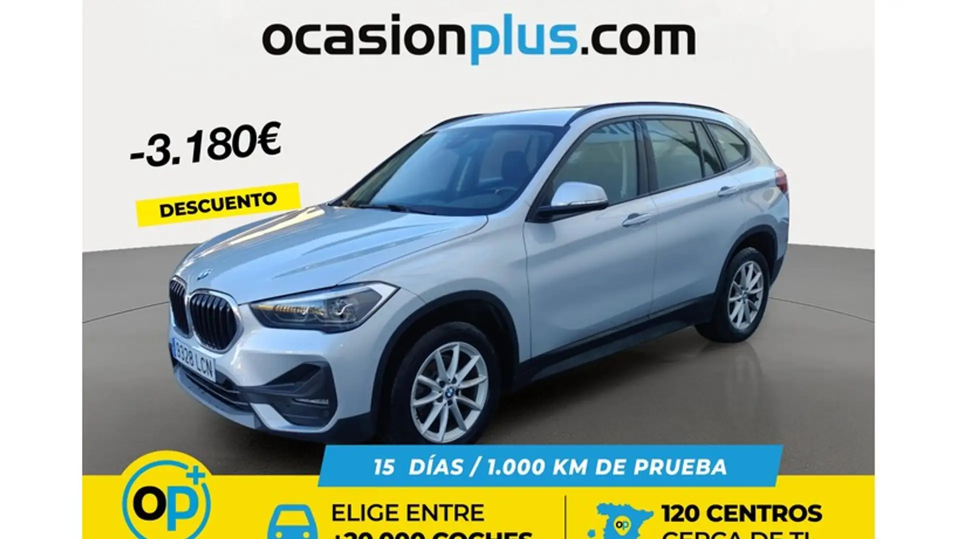 BMW X1 sDrive 16d Business Plateado - 1