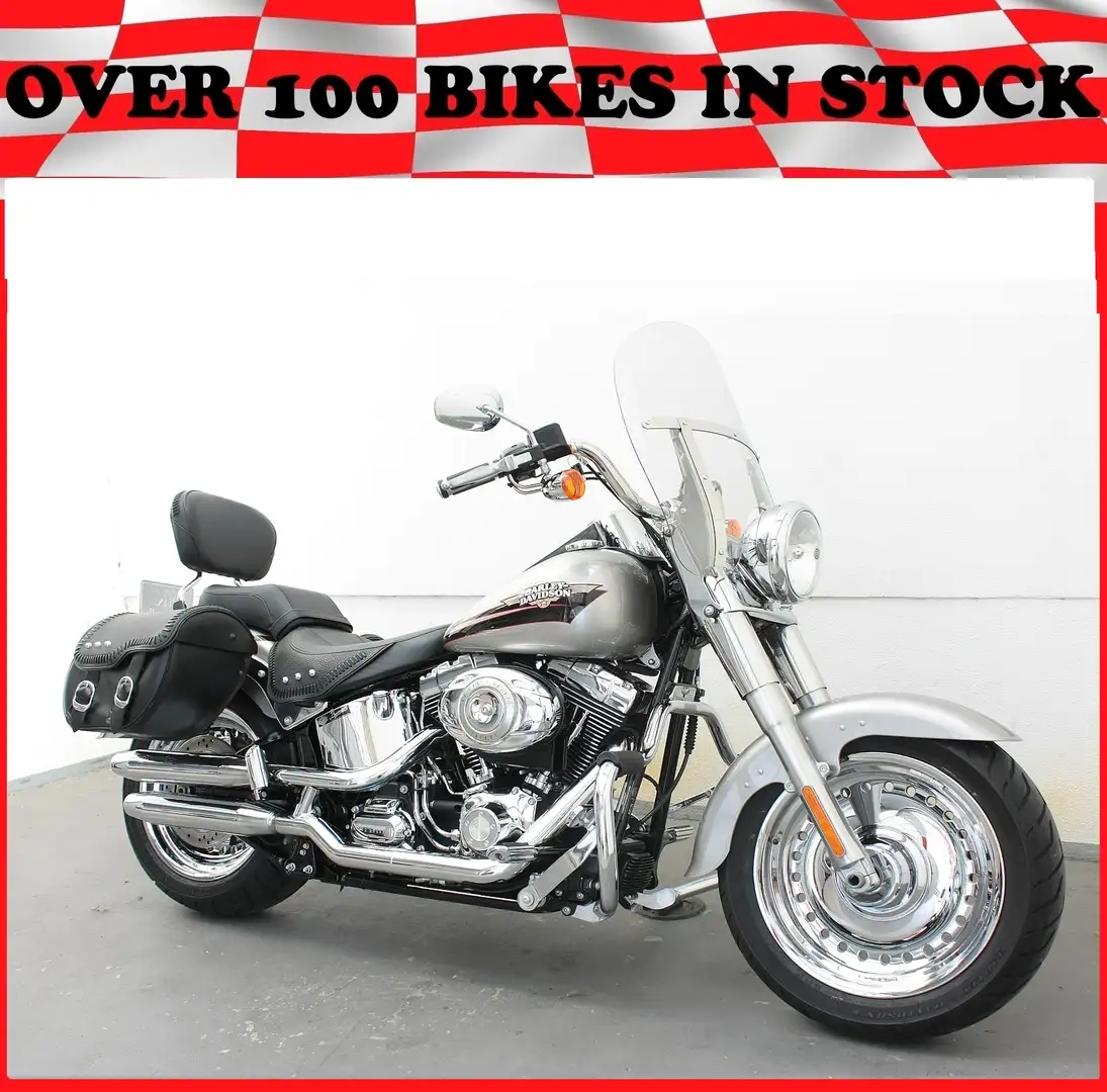 Harley-Davidson Softail FLSTF Softail Fat Boy 5HD1... Argintiu - 1