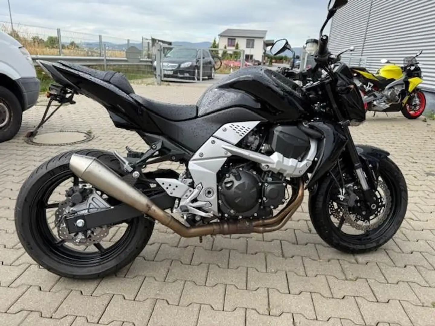 Kawasaki Z 750 ABS Dt. Modell 2009 TOP Extras Stock Negro - 1