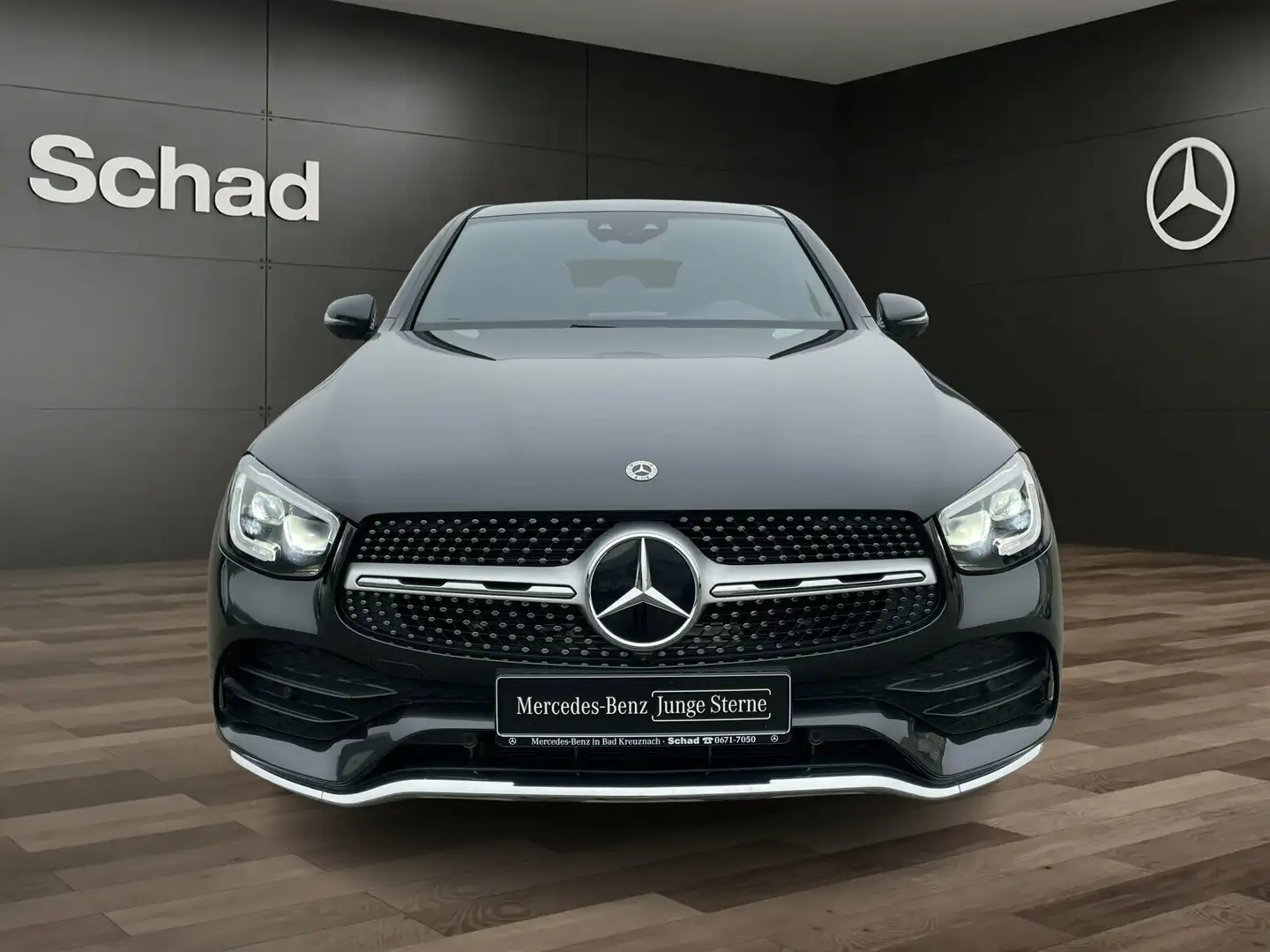 Mercedes-Benz GLC 220 GLC 220 d 4M Coupé +AMG+MULTIBEAM+PANO+AHK+360°+ Gris - 2