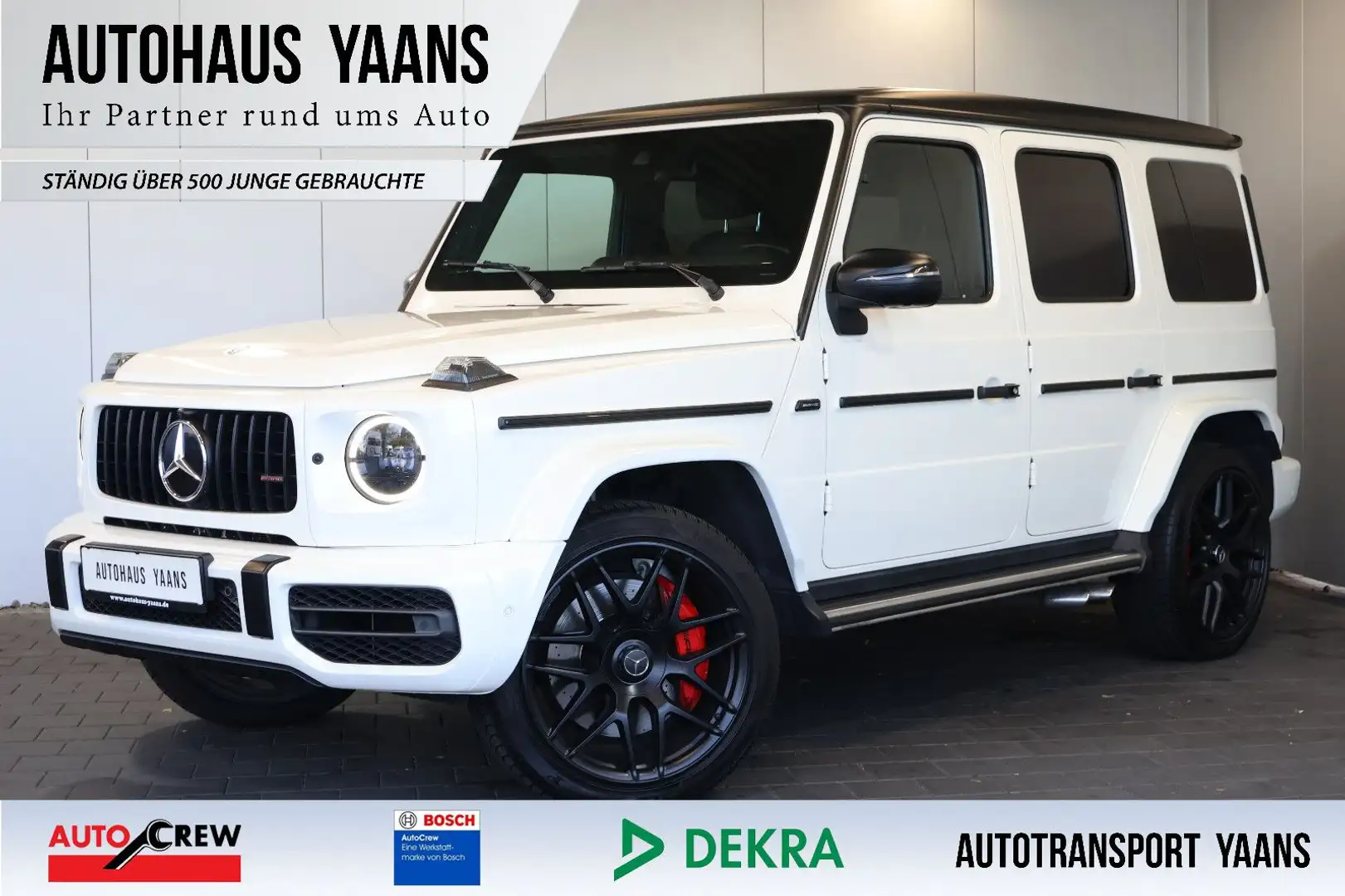 Mercedes-Benz G 63 AMG DRIVERS PACK+NIGHT+DESIGNO+BURM+22" Weiß - 1