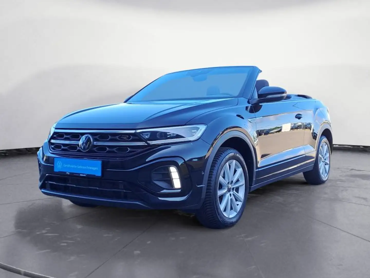 Volkswagen T-Roc 1.5 TSI DSG R-Line AHK Navi DCC Schwarz - 2