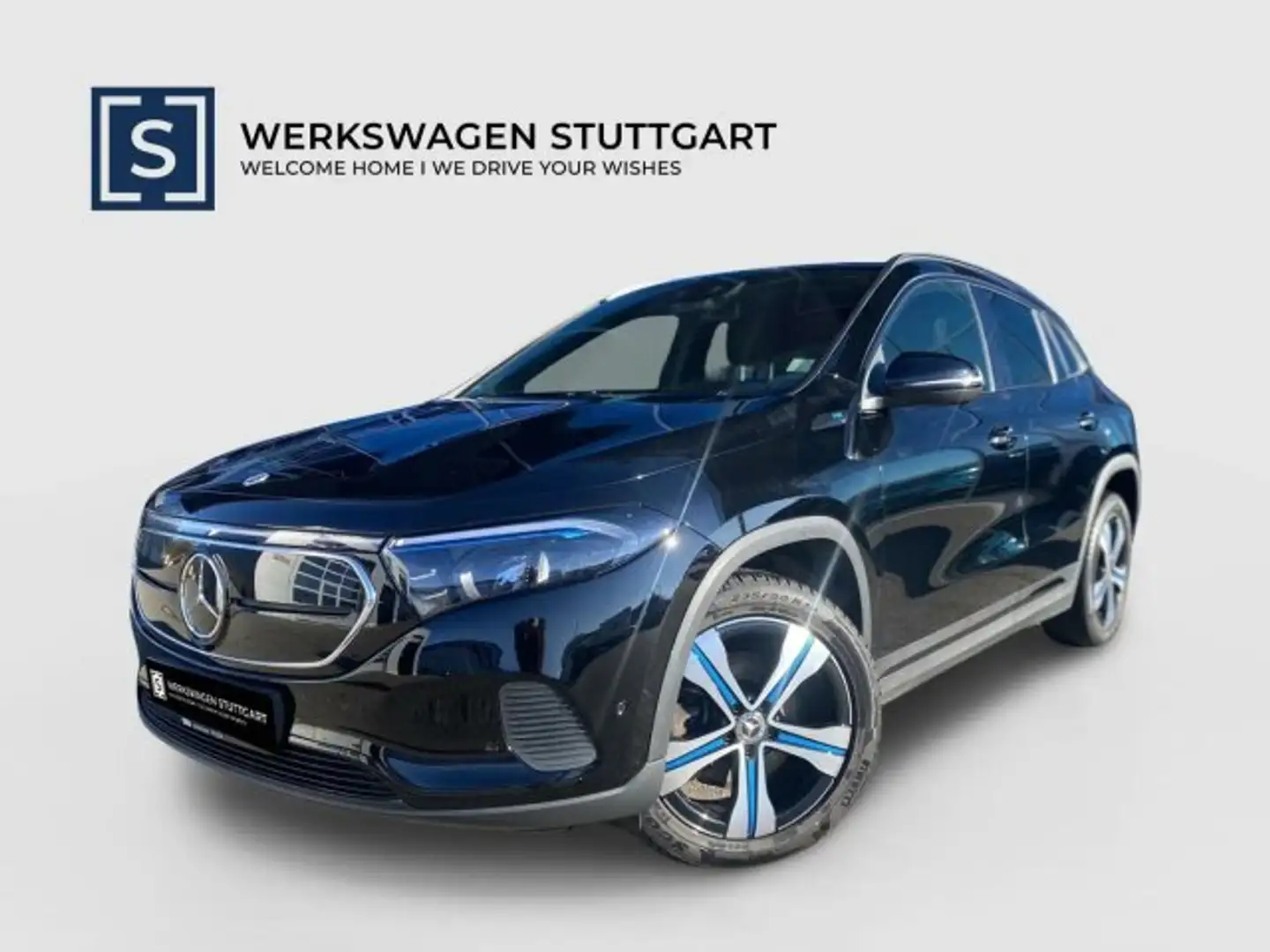 Mercedes-Benz EQA 250 EQA 250 Progr Night Dist Led ElHeck Kam Ambi DAB Schwarz - 1
