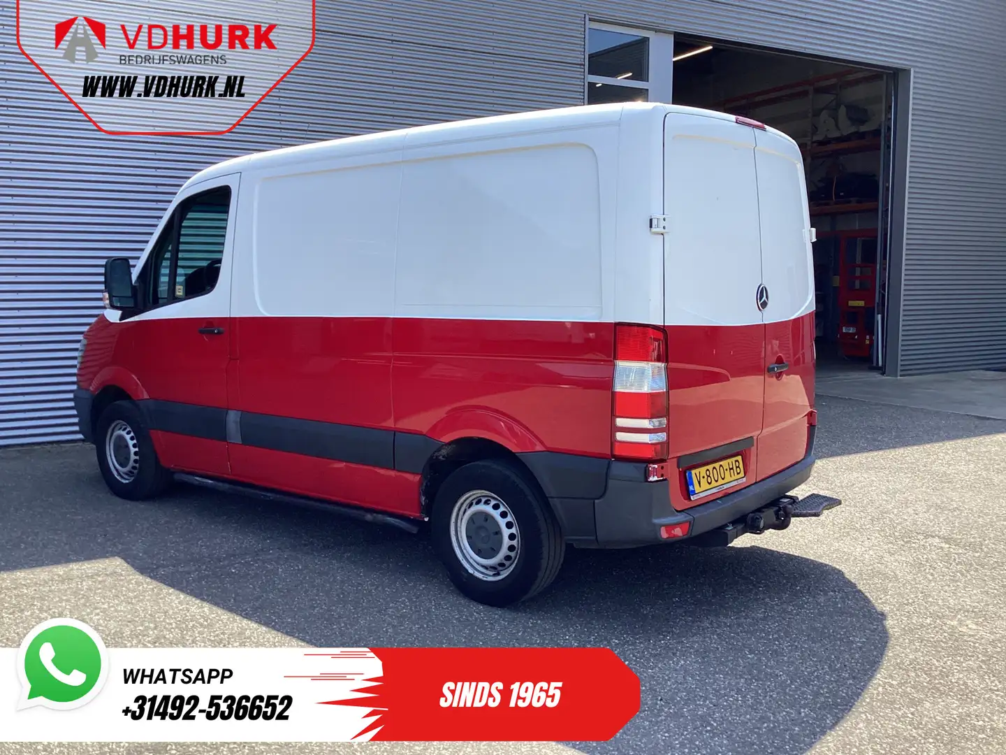 Mercedes-Benz Sprinter 214 2.2 CDI EXPORT ONLY Airco/ Cruise/ Trekhaak/ B Blanc - 2