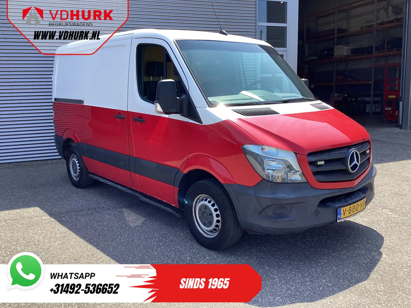 Mercedes-Benz Sprinter 214 2.2 CDI EXPORT ONLY Airco/ Cruise/ Trekhaak/ B Blanc - 1