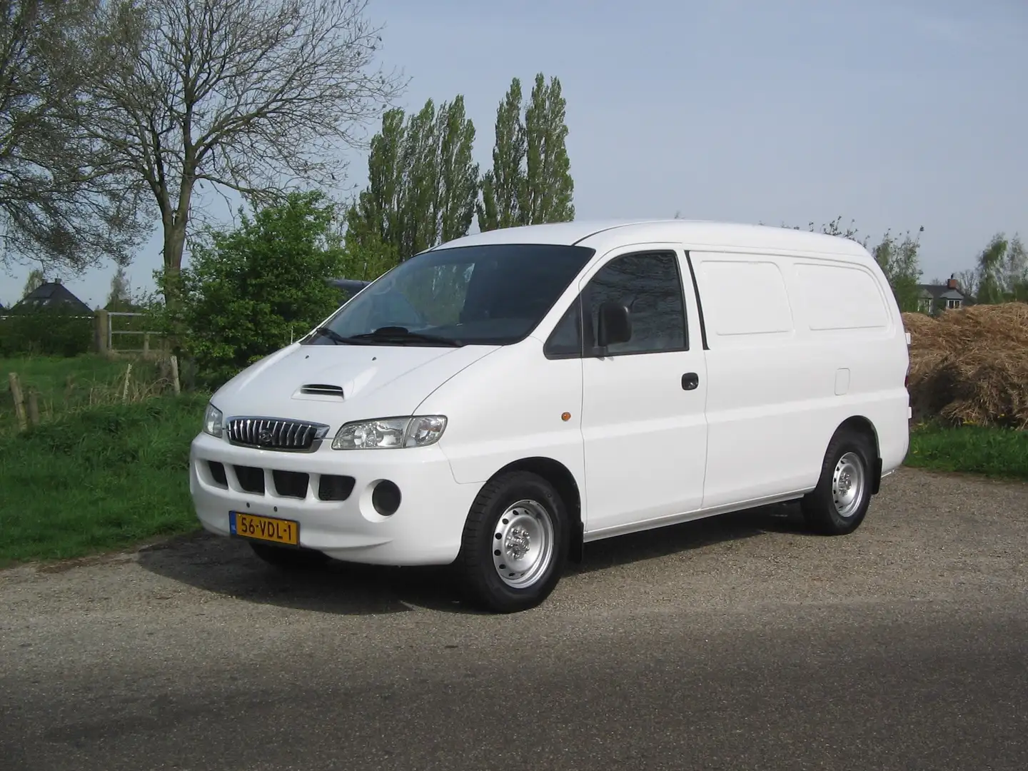 Hyundai H 200 H 100 2.5 TCI lang met nieuwe apk Biały - 1