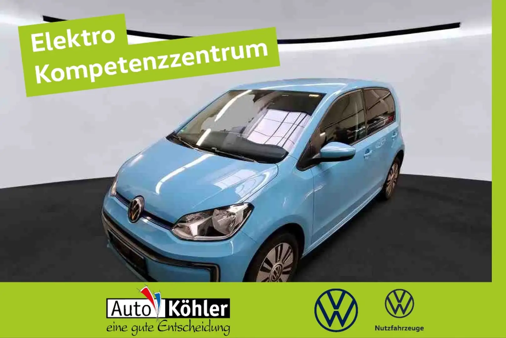 Volkswagen e-up! Style Plus CCS/Kamera/PDC Blau - 1