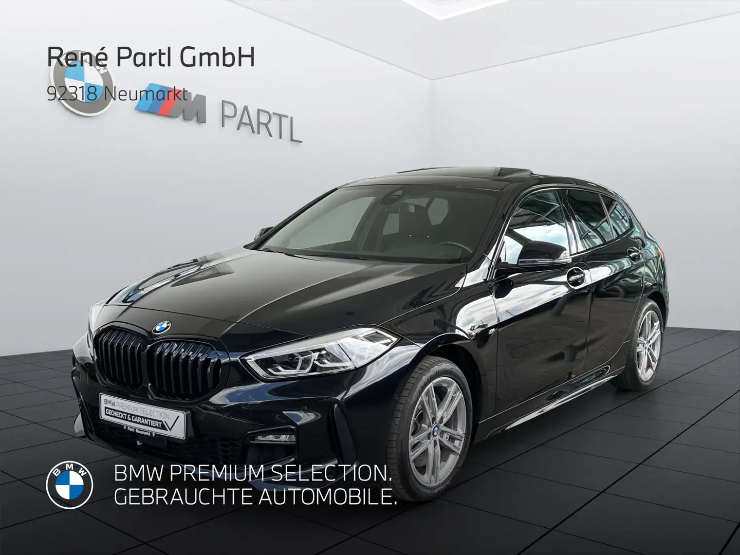 BMW 120 i 5-Türer M-Sport NAVI LED RFK PANO Negru - 1