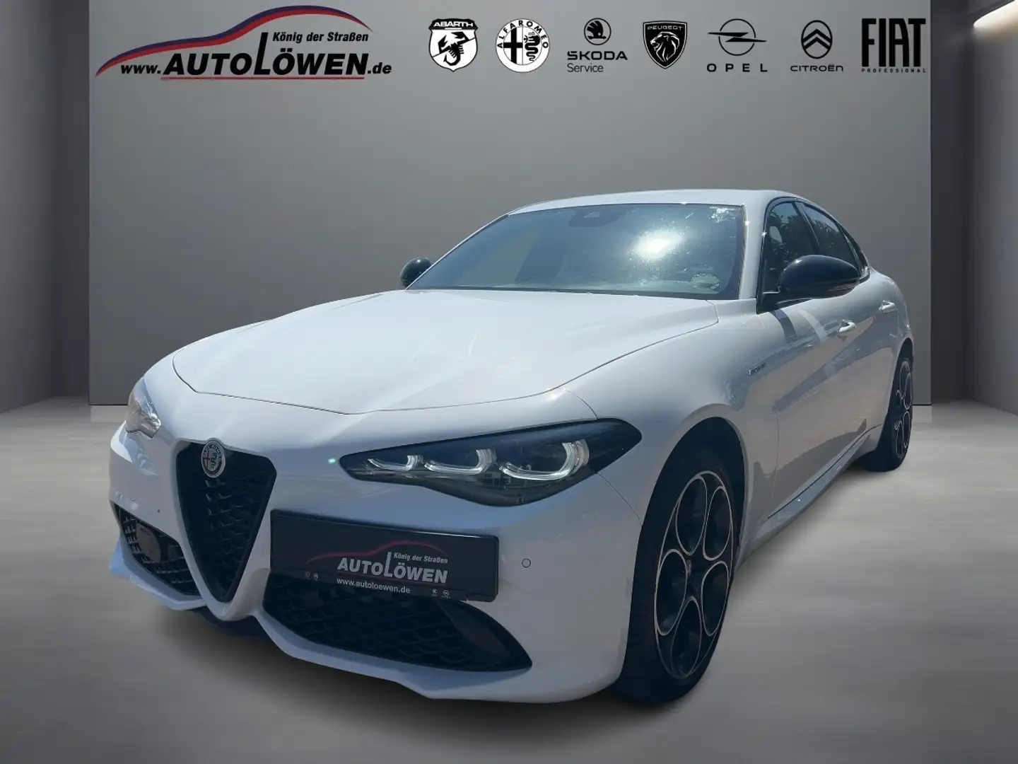 Alfa Romeo Giulia 2.0 Turbo 16V Veloce Q4 Weiß - 1
