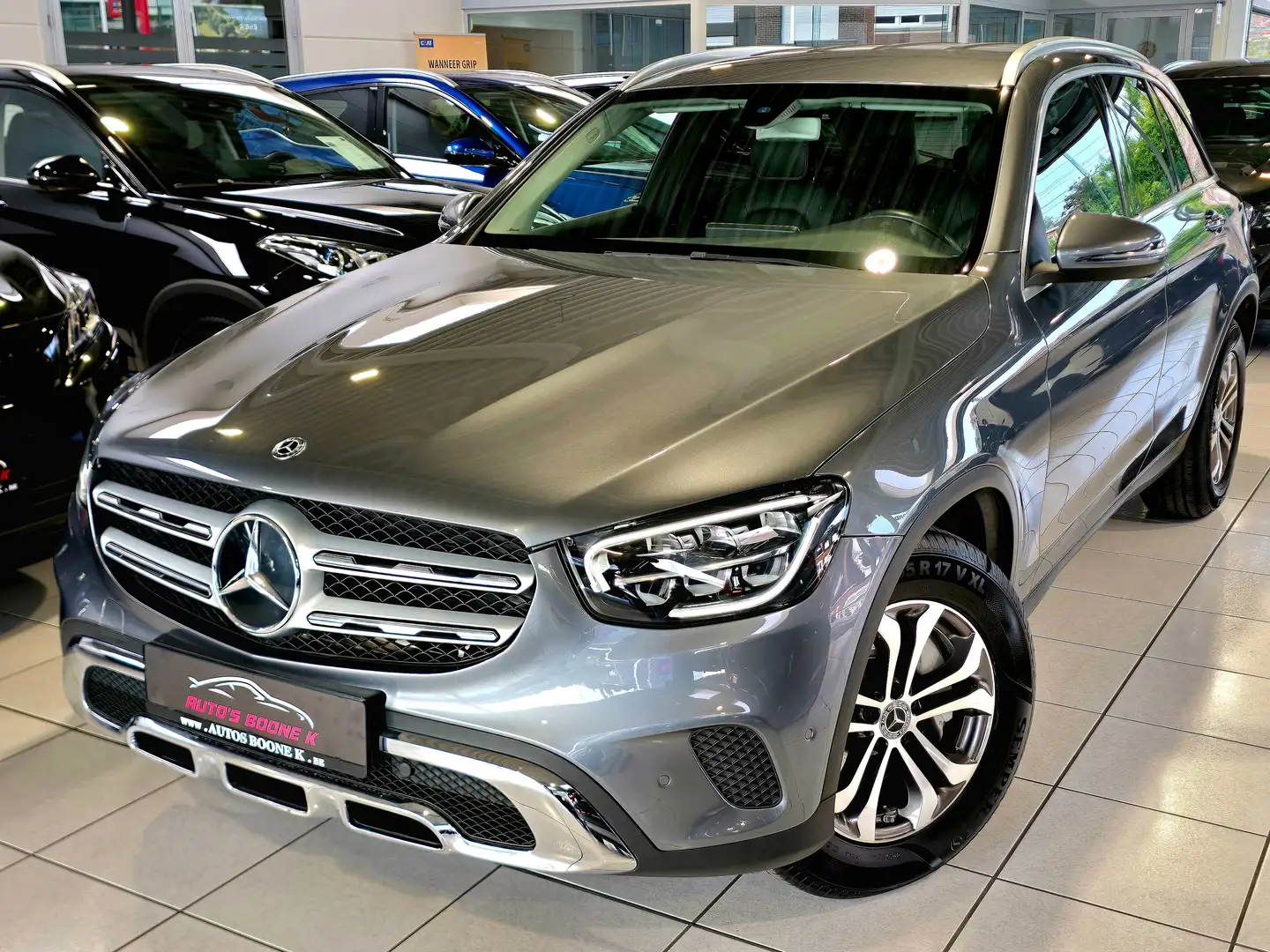 Mercedes-Benz GLC 200 GLC 200  9G-TRONIC / Leder / Camera / Navigatie Grigio - 1