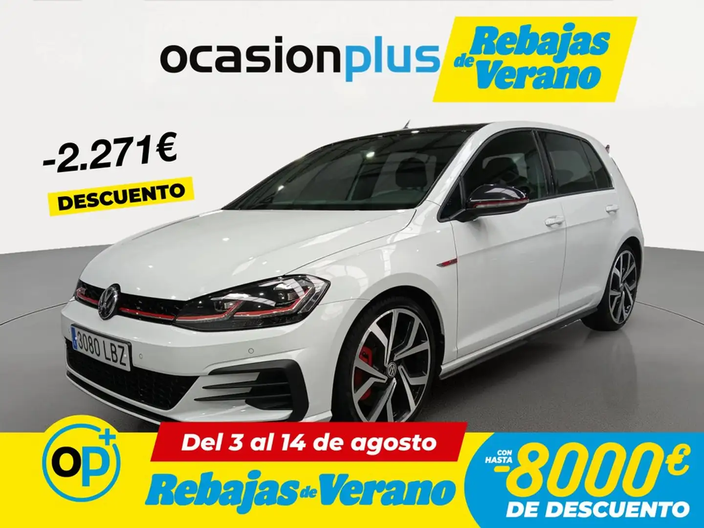 Volkswagen Golf GTI 2.0 TSI Performance DSG7 180kW Blanco - 1