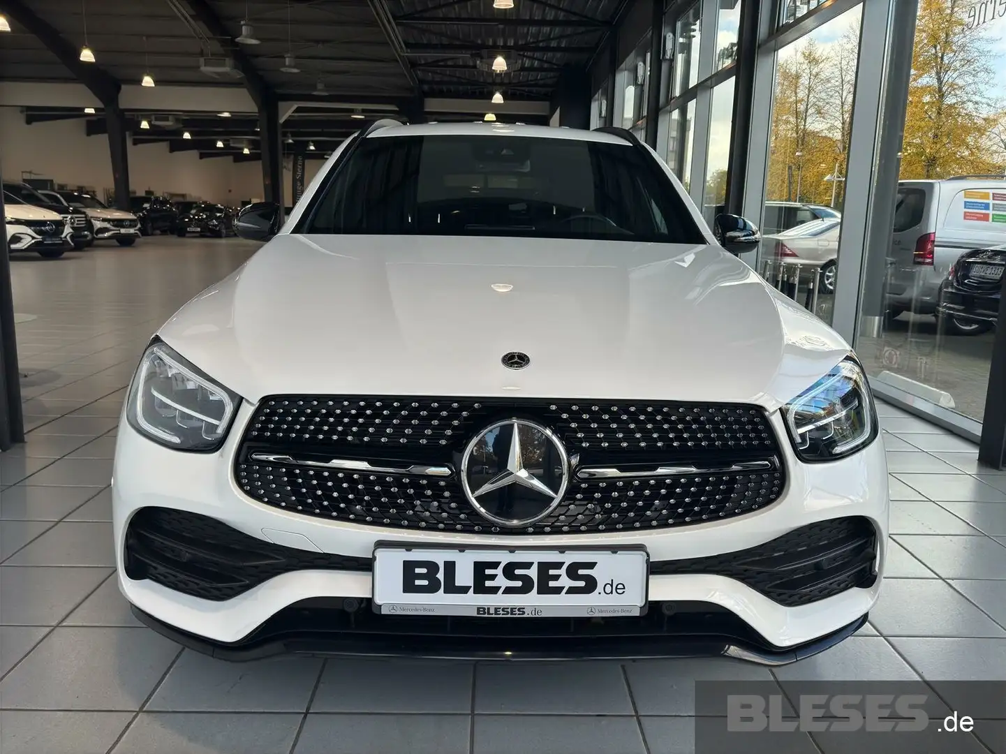 Mercedes-Benz GLC 200 GLC 200 4M AMG Night+LED+AHK+Kamera+Distronic Navi Blanco - 2