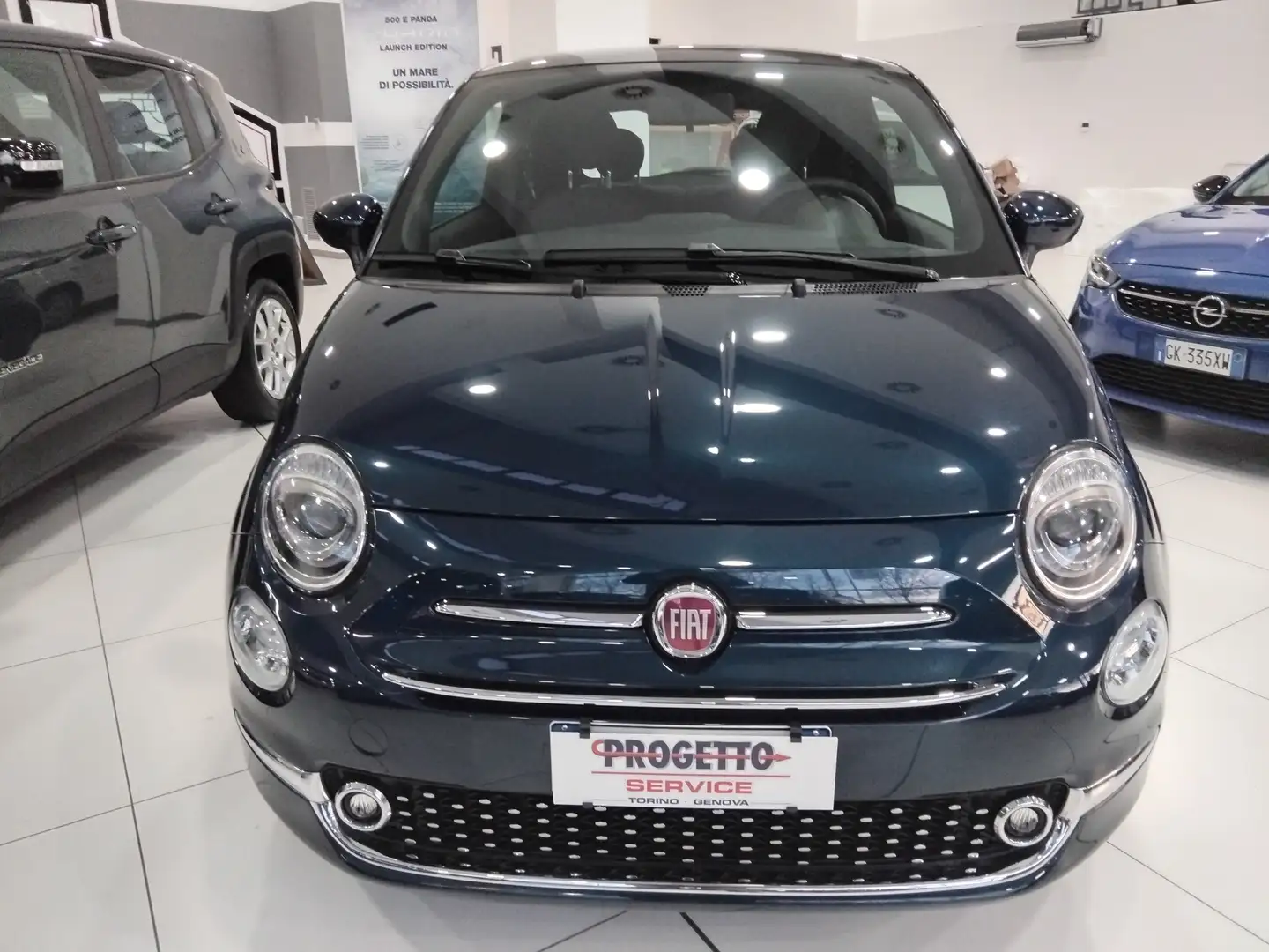 Fiat 500 1.0 Hybrid Lounge 70 cv. Blu/Azzurro - 2