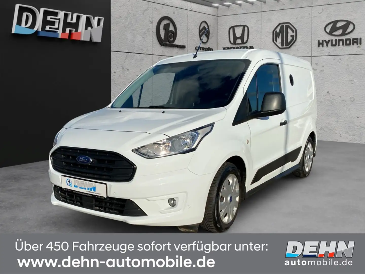 Ford Transit Connect 1.5 EBlue L1 Trend Navi Kam AHK Weiß - 2
