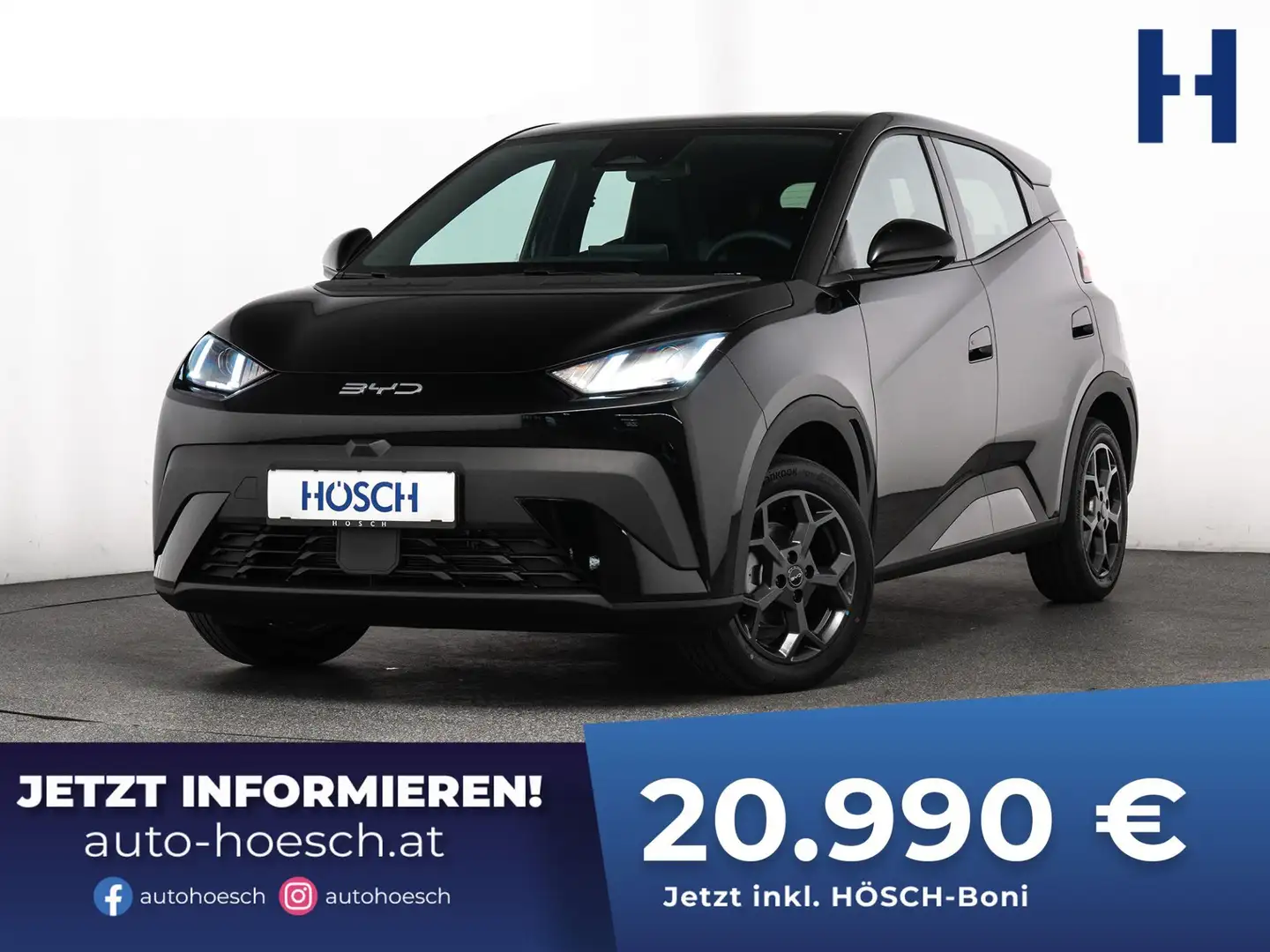 BYD Dolphin Surf BOOST 43 kWh LEDER KAMERA JETZT SICHERN Schwarz - 1