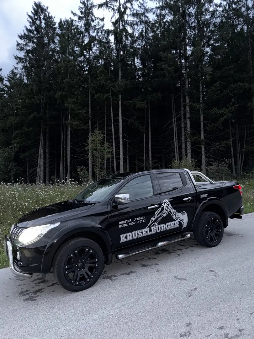 Mitsubishi L200 L 200 2,4 DI-D HP 4WD Doppelkabine Instyle Aut. Schwarz - 1