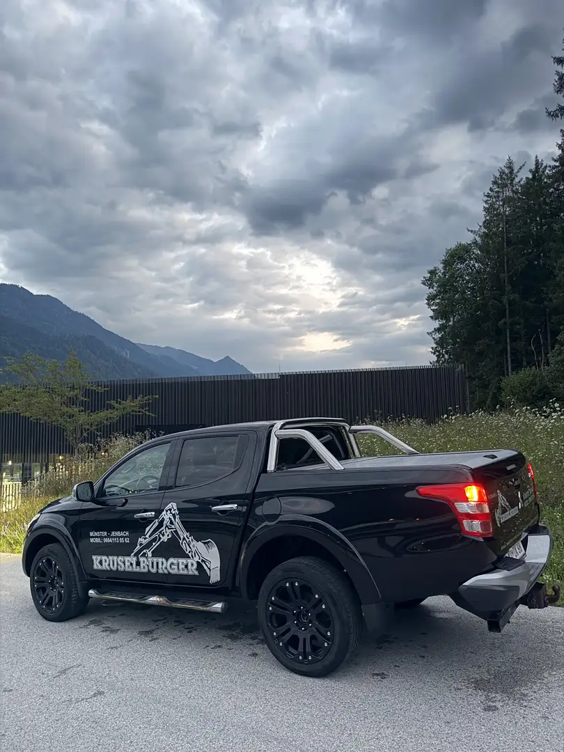 Mitsubishi L200 L 200 2,4 DI-D HP 4WD Doppelkabine Instyle Aut. Schwarz - 2