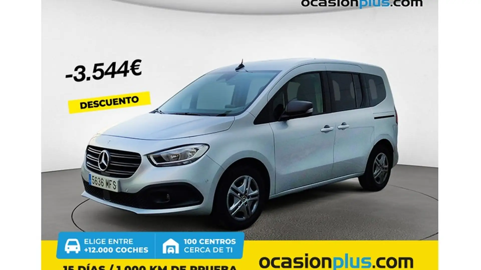 Mercedes-Benz Citan Tourer 110CDI Base Plateado - 1