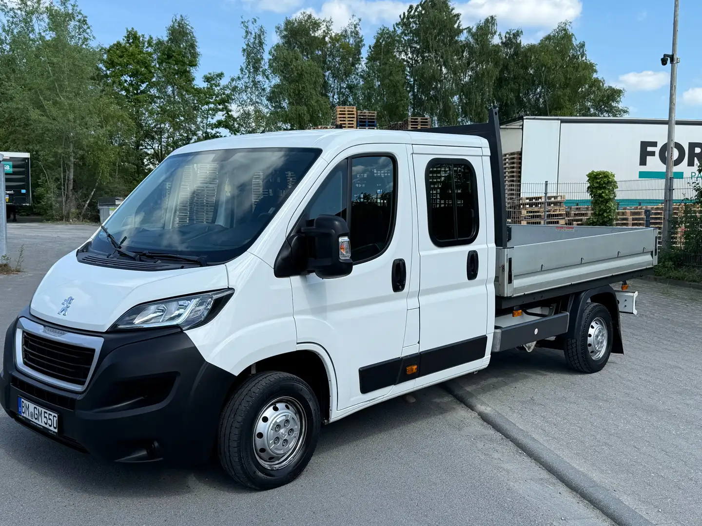 Peugeot Boxer Pritsche Doka L3 Blanc - 1