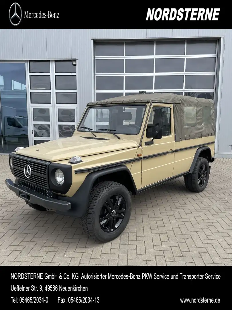 Mercedes-Benz G 230 230GE AHK 3,5t H-Kennzeichen Top Zustand Beige - 1