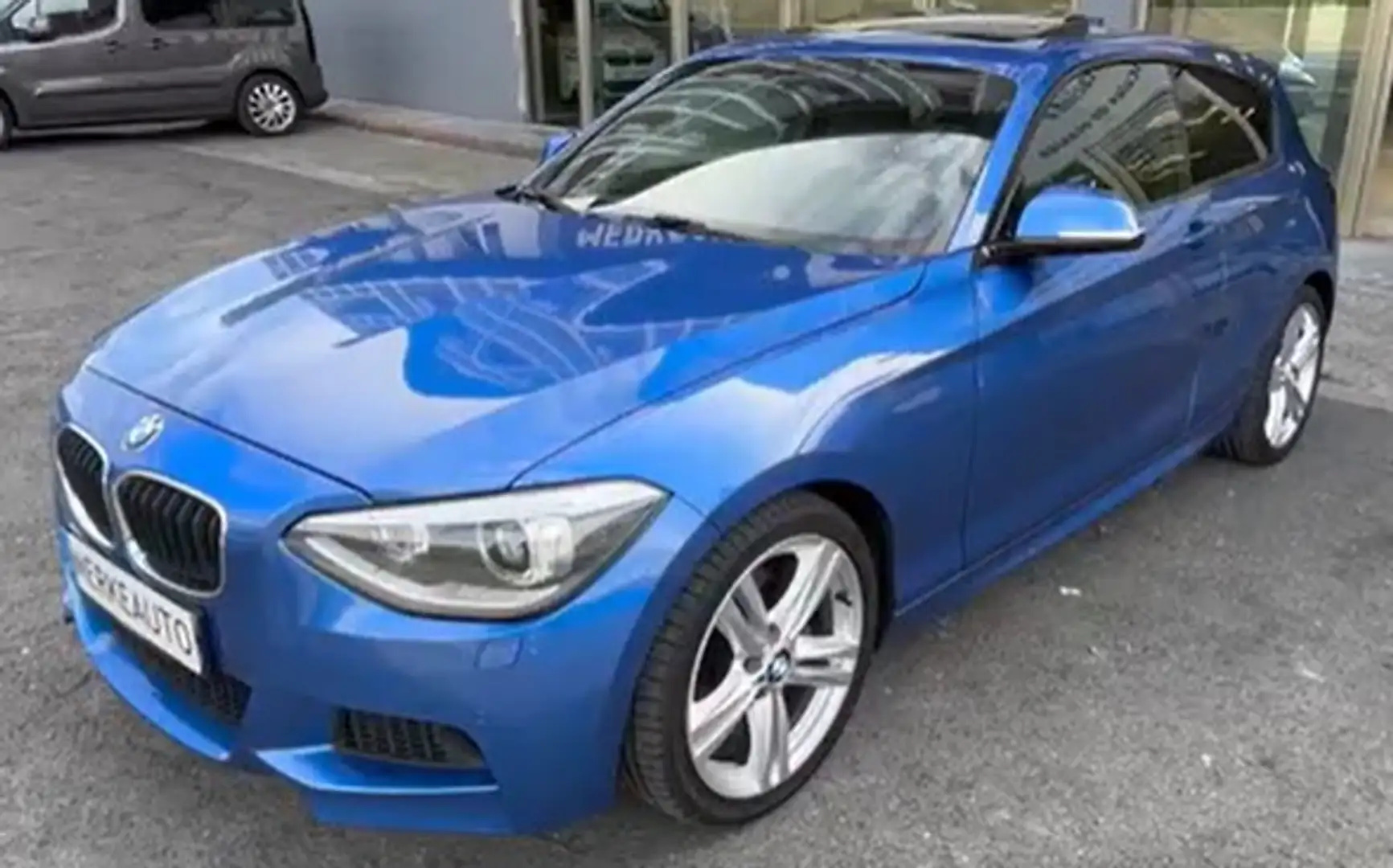 BMW 116 125d Blauw - 1