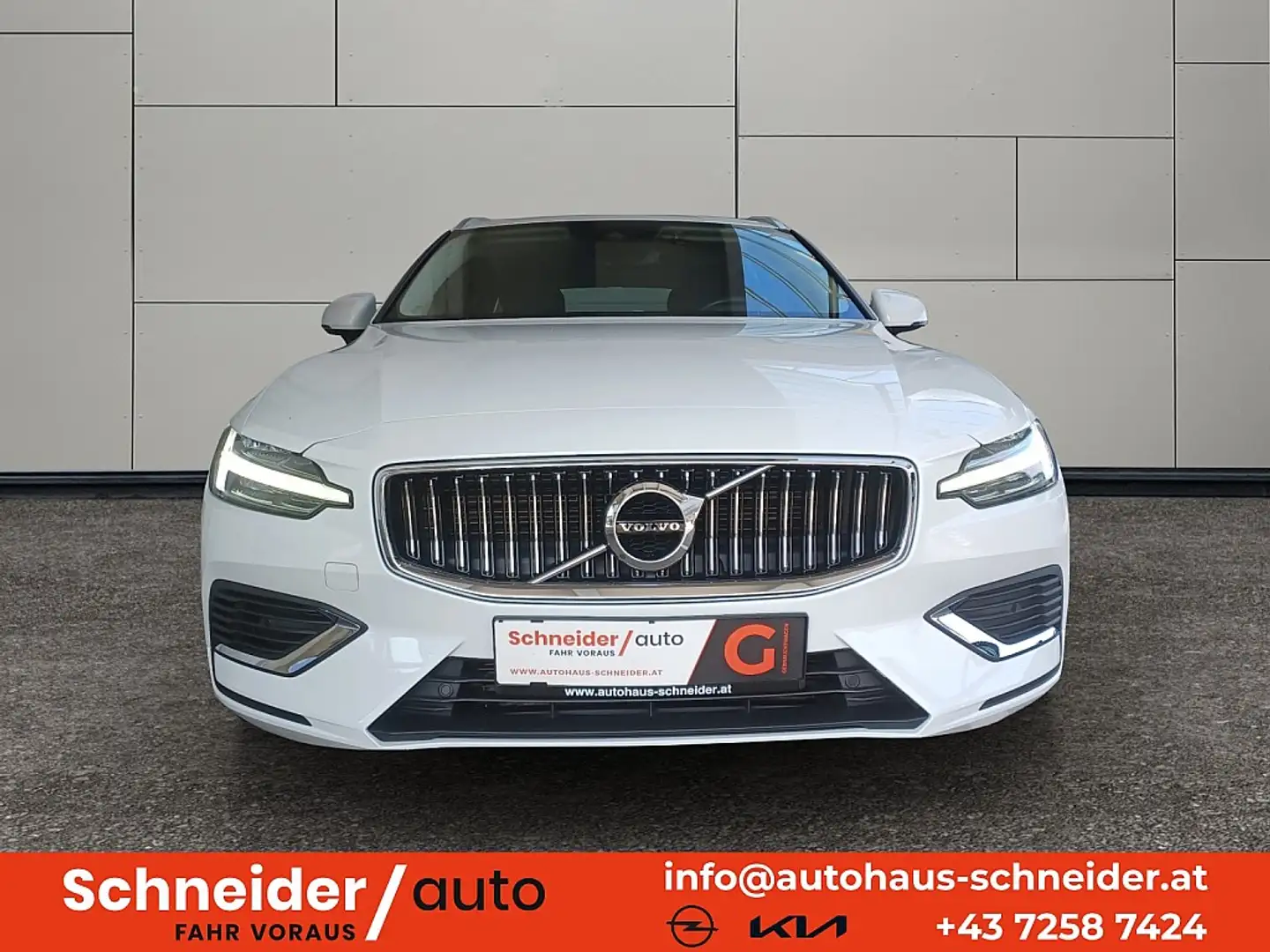 Volvo V60 T6 AWD Recharge PHEV Inscription Expression Gea... Weiß - 2