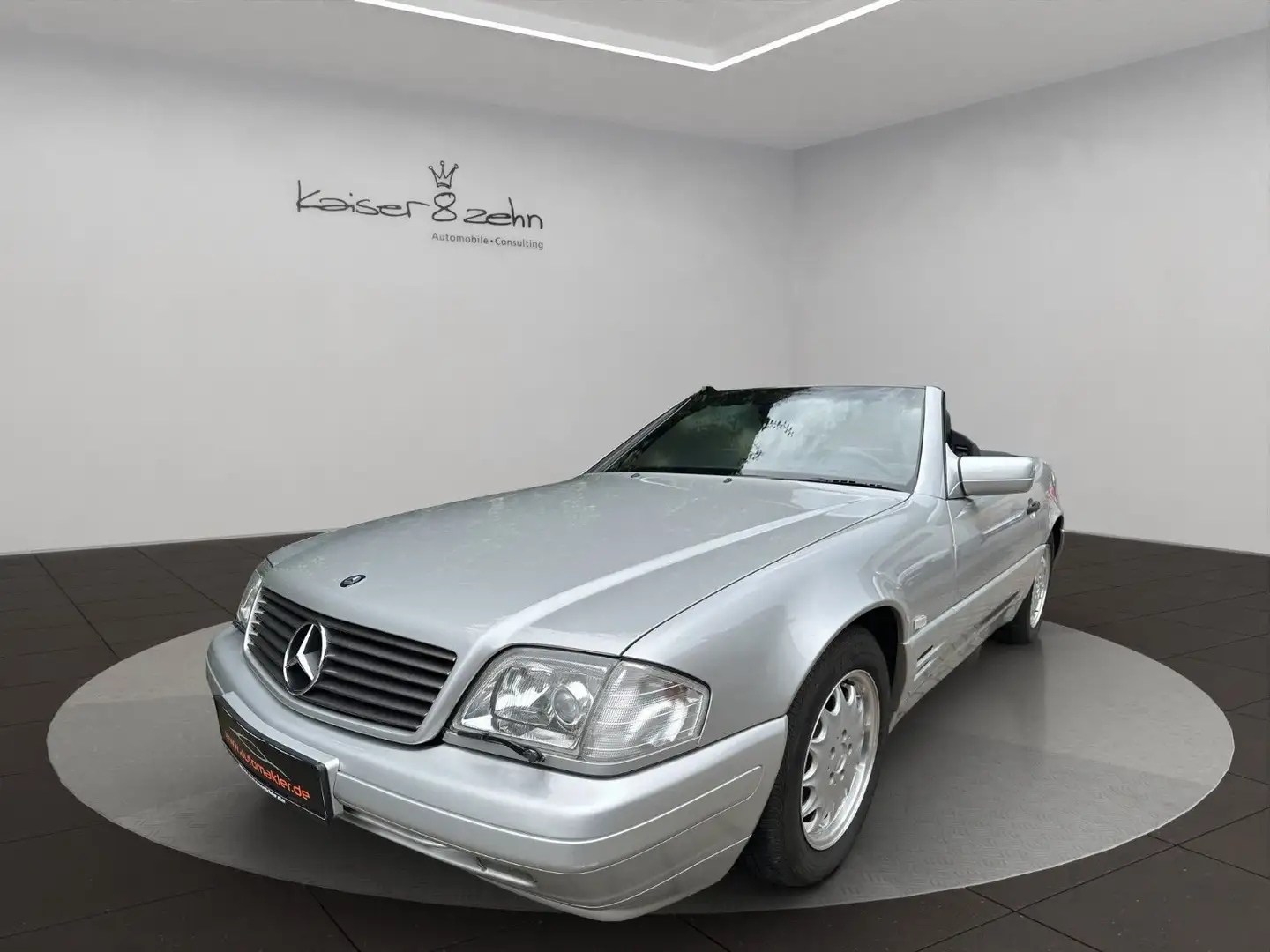 Mercedes-Benz SL 320 *Deutsches Fahrzeug* *Xenon* *Note 2+* Plateado - 1