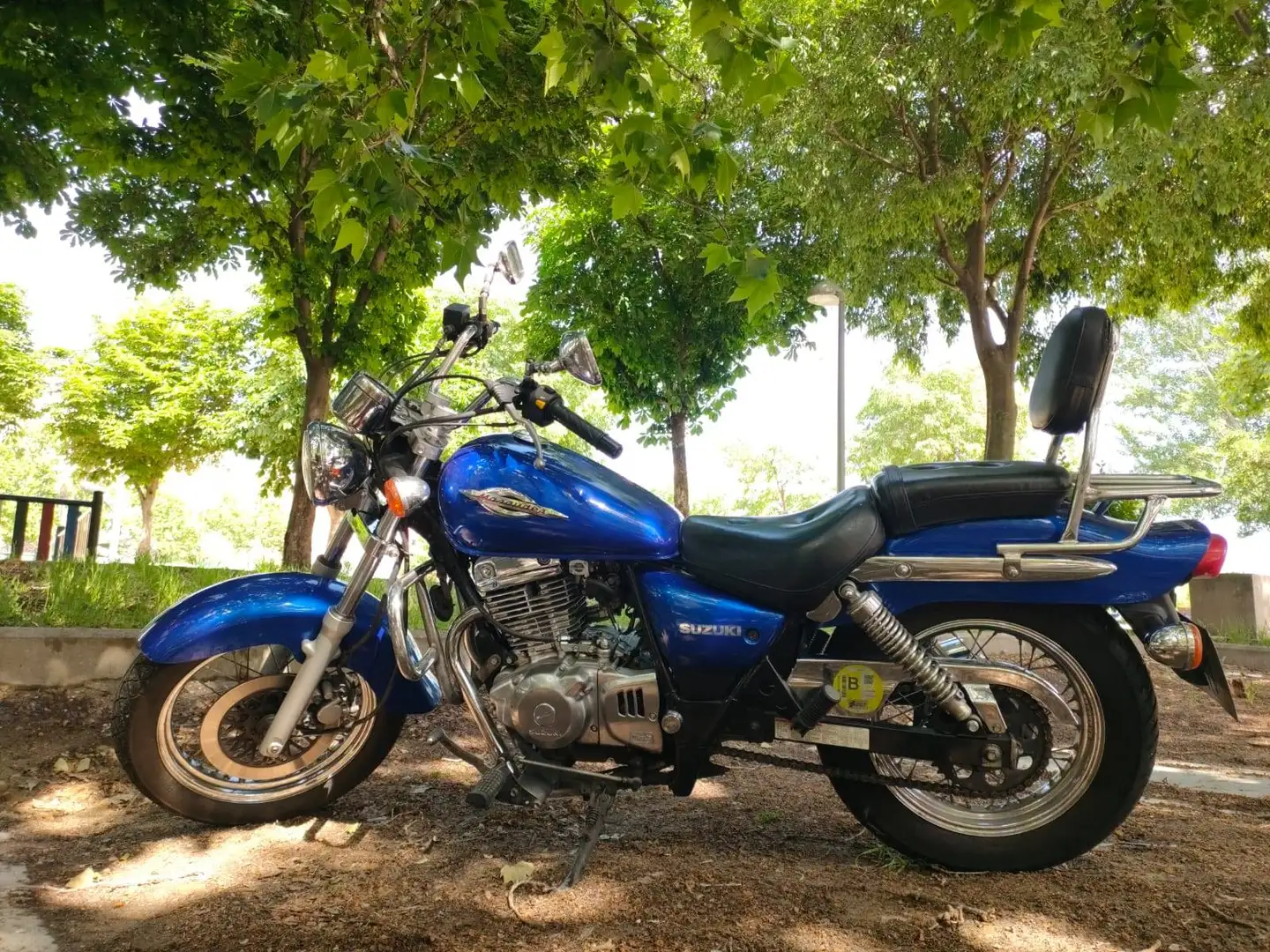 Suzuki GZ 250 Marauder Azul - 2