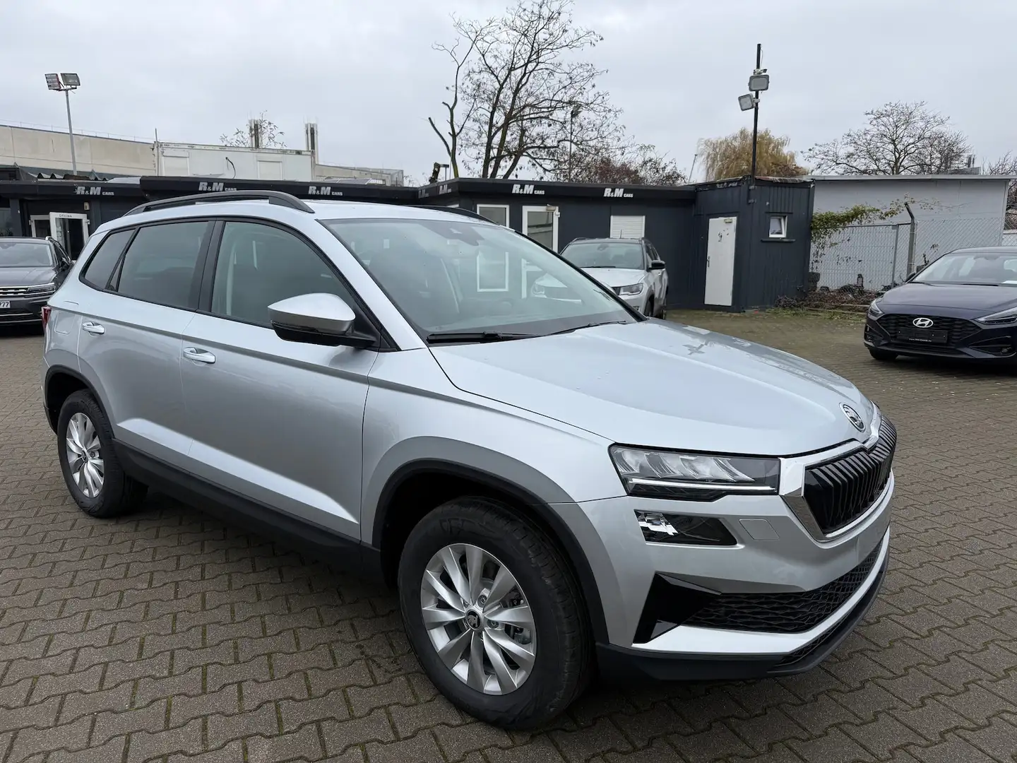 Skoda Karoq 2.0 TDI DSG Selection Drive4x4 150PS/Pano/AHK Silber - 2