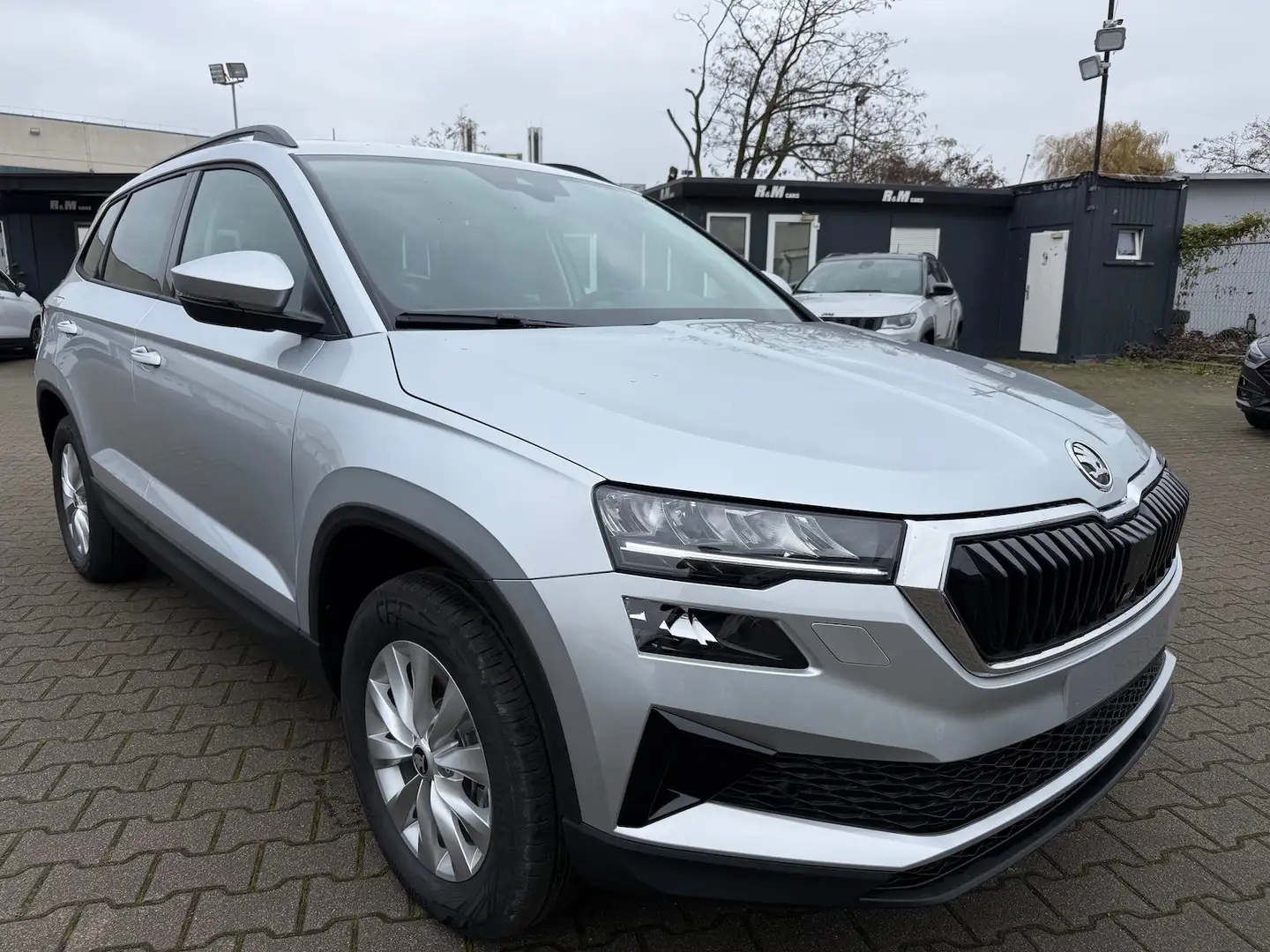 Skoda Karoq 2.0 TDI DSG Selection Drive4x4 150PS/Pano/AHK Silber - 1