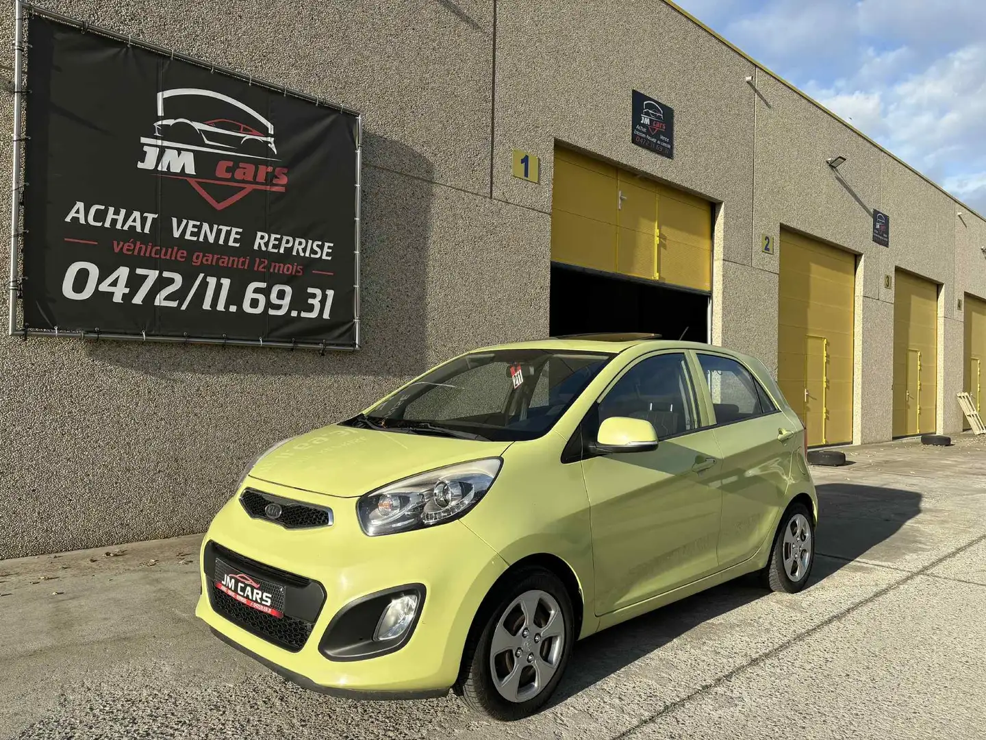 Kia Picanto Picanto 1.0i MARCHAND OU EXPORT Jaune - 1