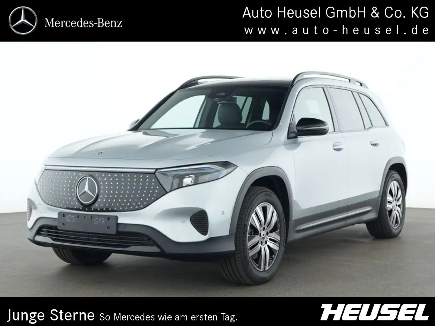 Mercedes-Benz EQB 350 4M *Pan.Schd.*AHK*Fahras.-P*Night-P*Wint Argento - 1