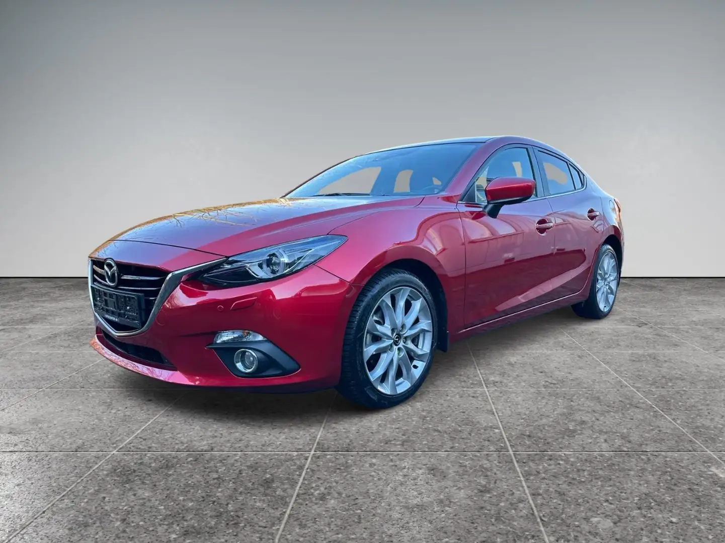 Mazda 3 Limo/Sports-Line/BiXenon/Navi/HUD/BOSE/49TKM Rot - 2