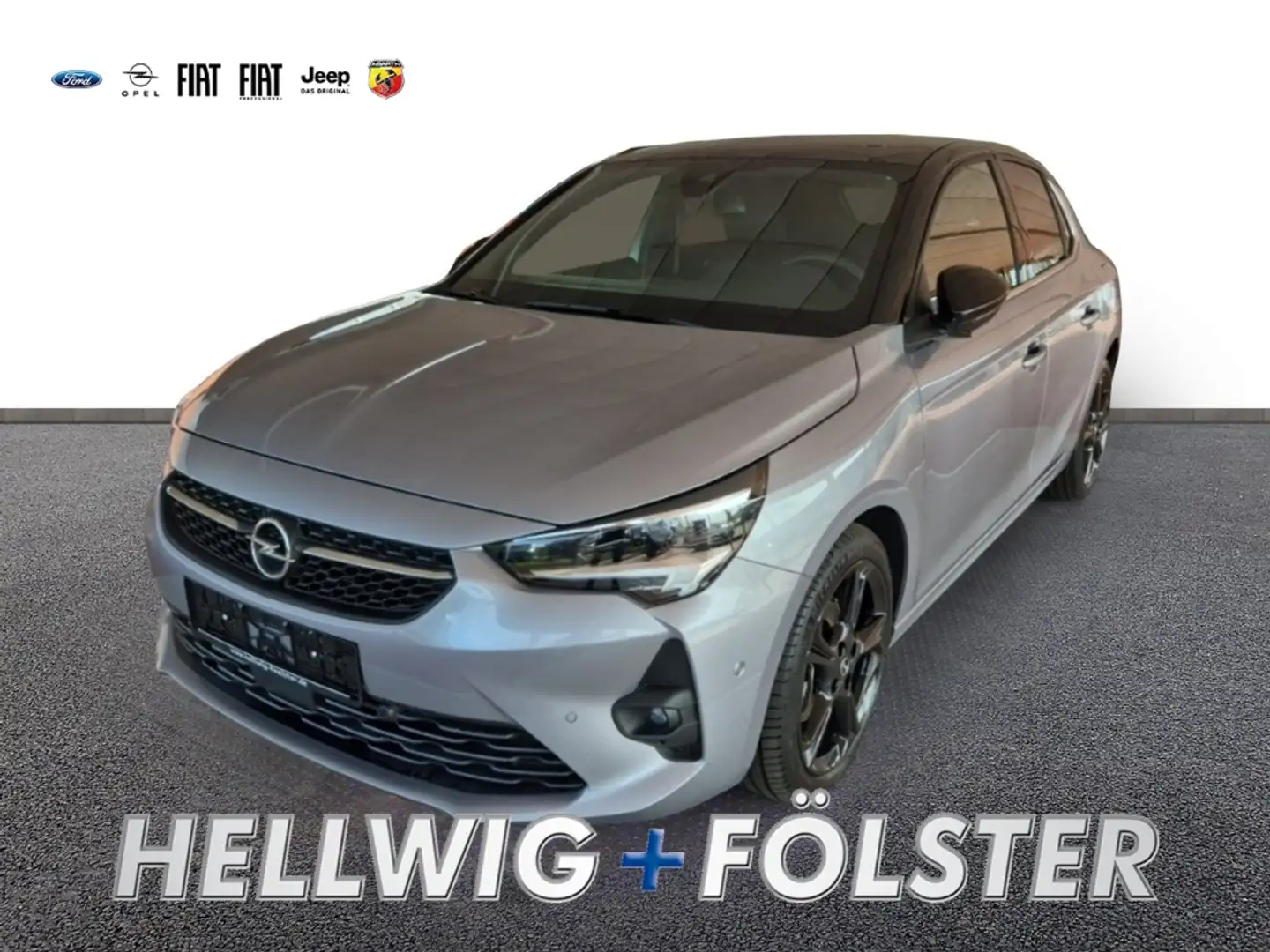 Opel Corsa F GS 1.2 T Pano-Dach Navi LED Keyless DAB Grijs - 1