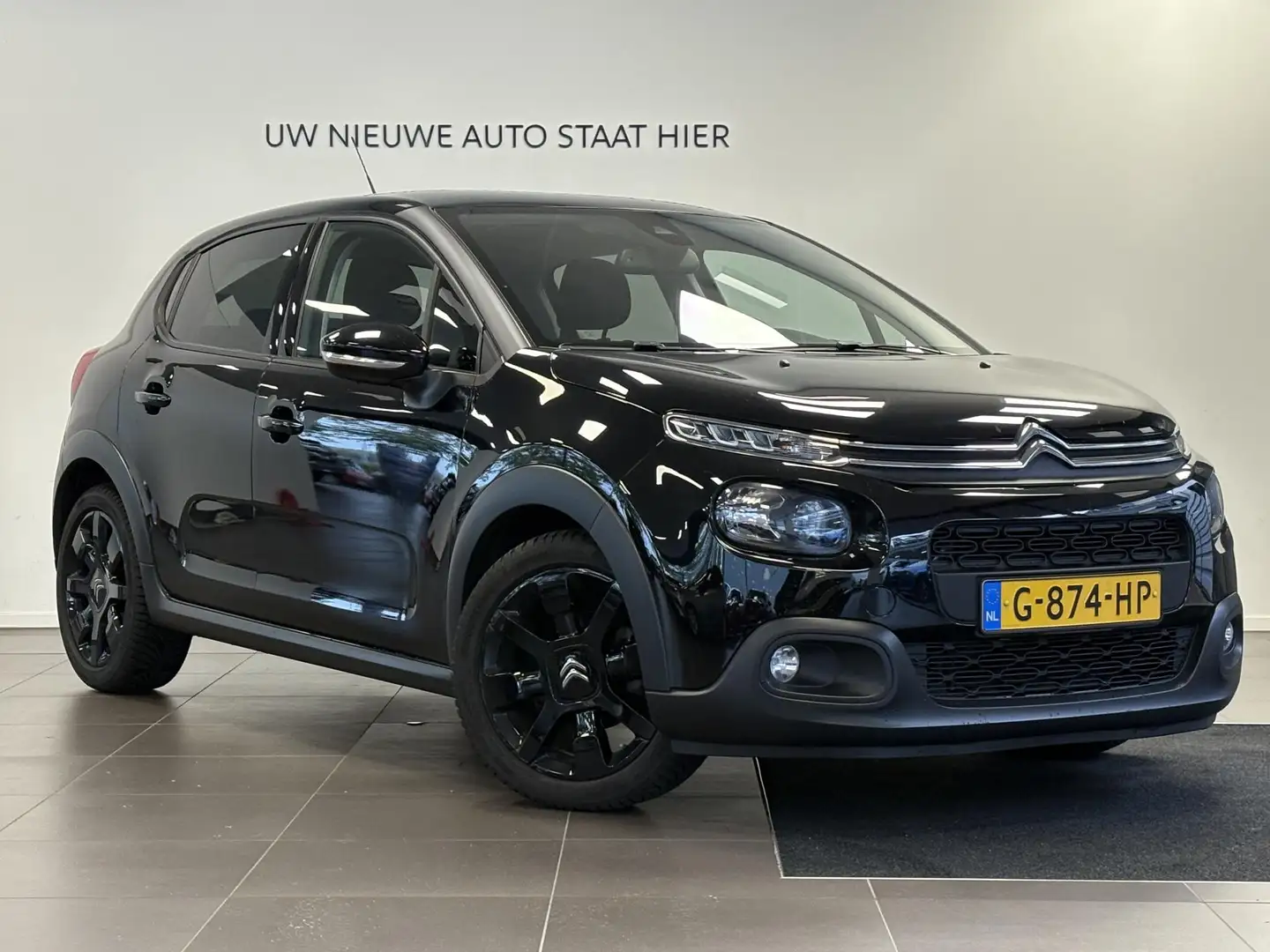 Citroen C3 Shine 1.2 Turbo 110pk EAT6 | NAVI | CAMERA | CLIMA Negro - 2